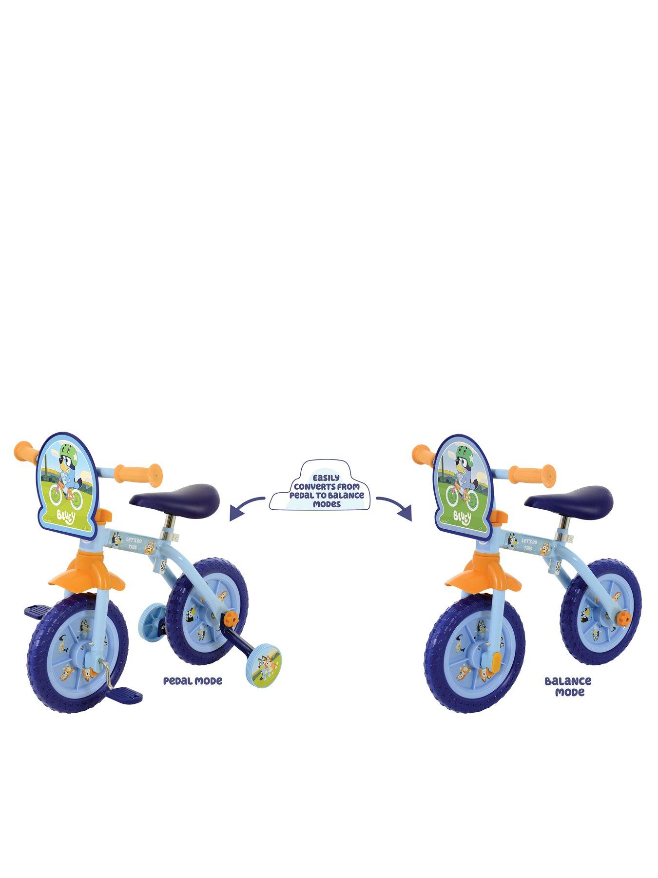 undefined Bluey 2-in-1 10 Inch Training Bike