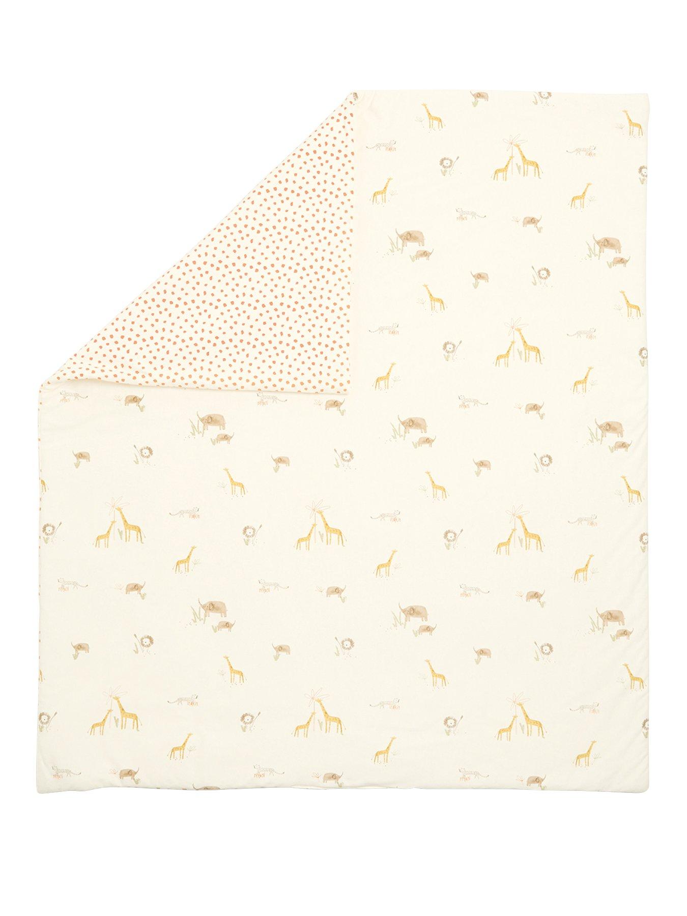 Mamas & Papas Cotbed/Cot Jungle Quilt - Multi