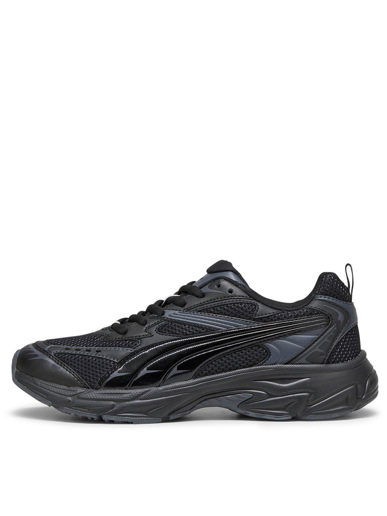 puma-mens-morphic-base-trainers-blackfront