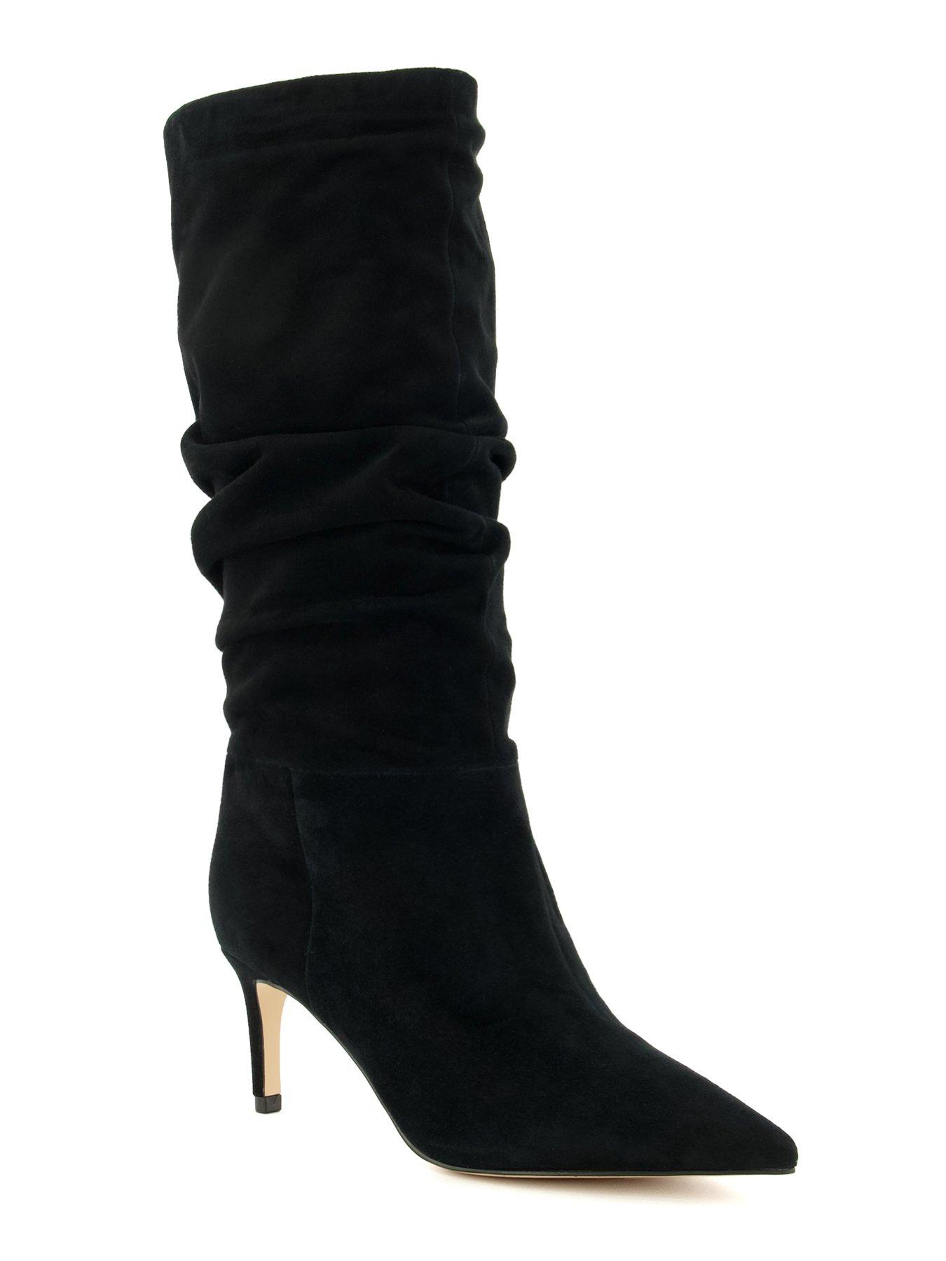 dune-london-slouch-knee-high-boots-blackstillFront