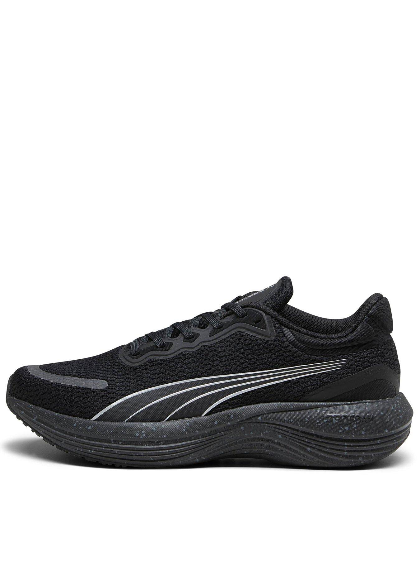 Puma Mens Running Scend Pro Trainers Black Very Ireland