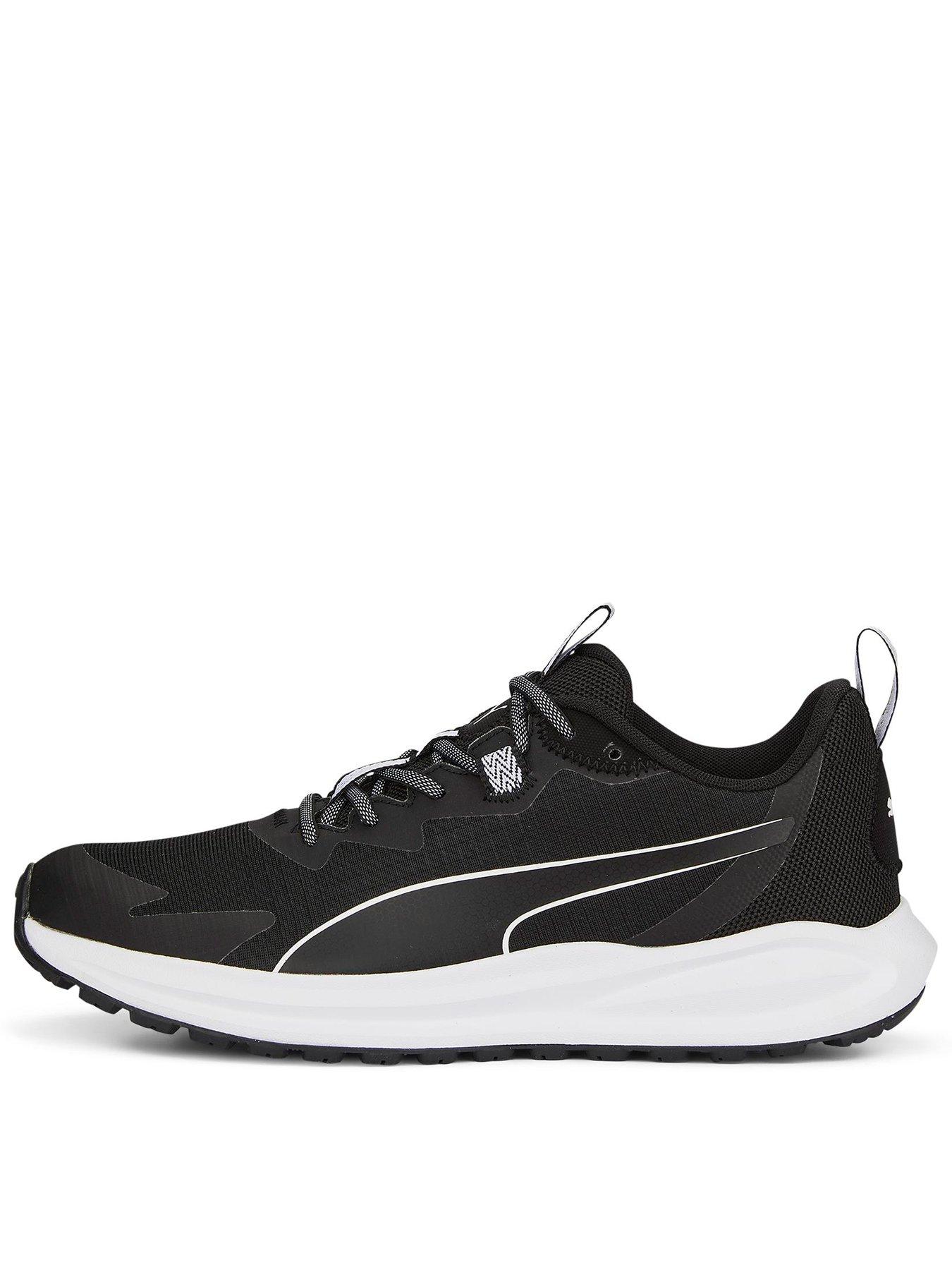 Mens running hotsell shoes black