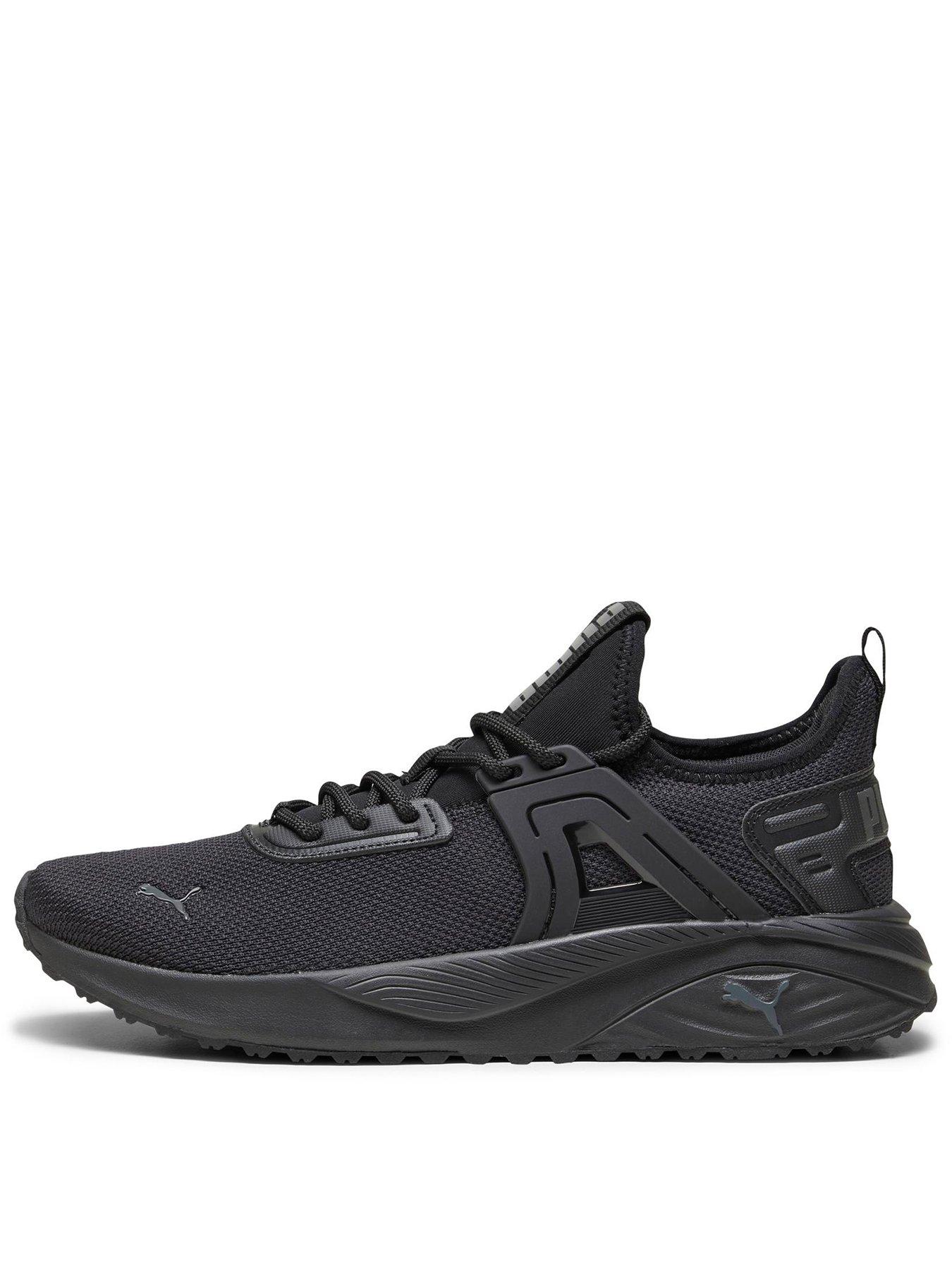 puma-mens-pacer-23-trainers-blackfront