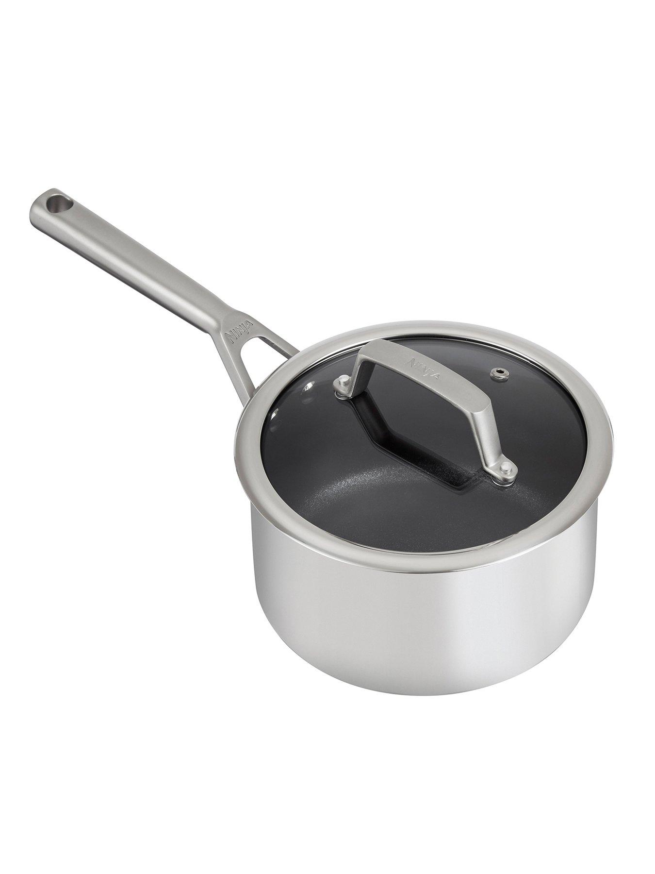 ninja-zerostick-18cm-saucepan-with-lid-stainless-steel-c60218ukstillFront