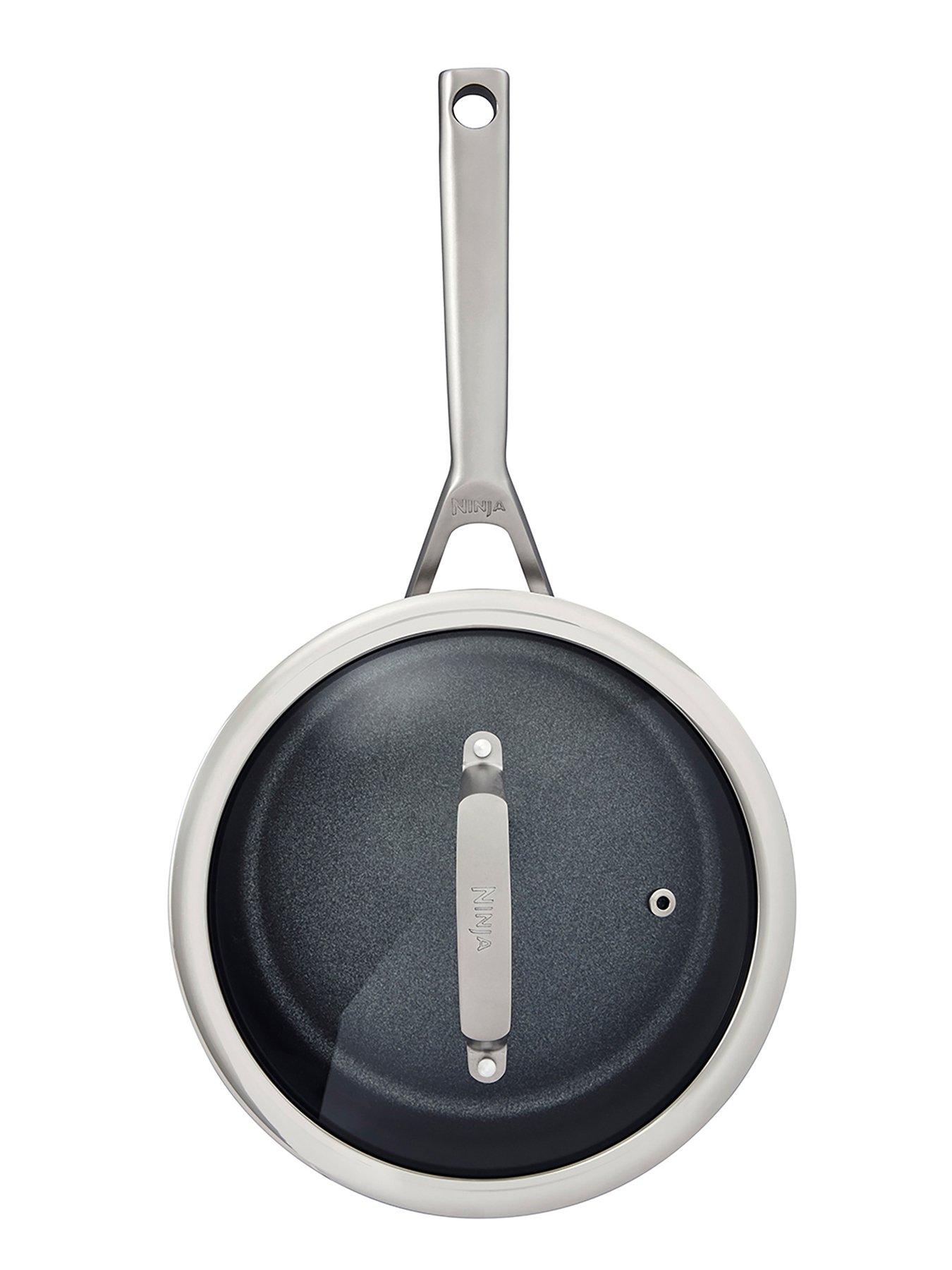 Image 2 of 3 of NINJA Zerostick 20cm Saucepan With Lid - Stainless Steel C60220UK