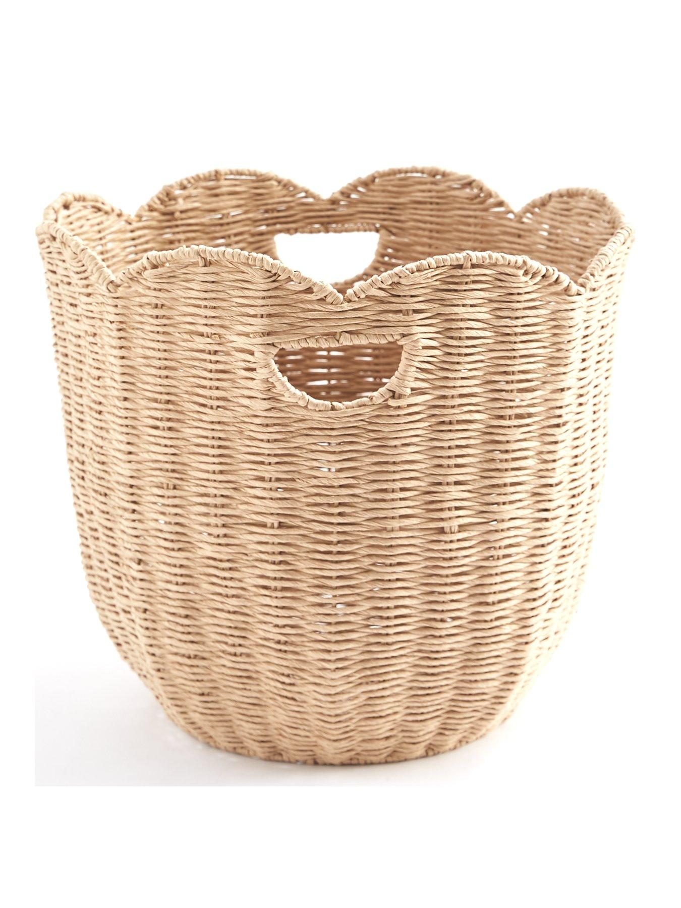 very-home-scalloped-round-storage-basket-ndash-37-cmstillFront