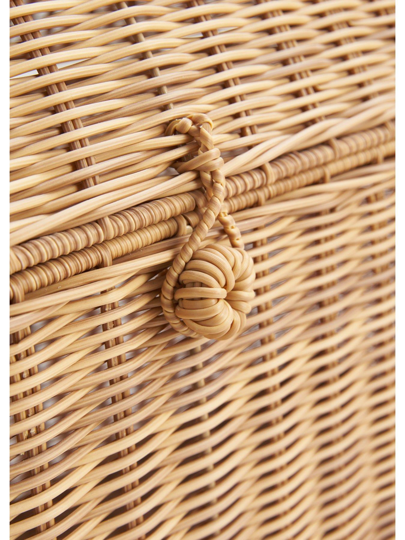 The Very Collection Medium Poly Rattan Storage Chest | Very Ireland