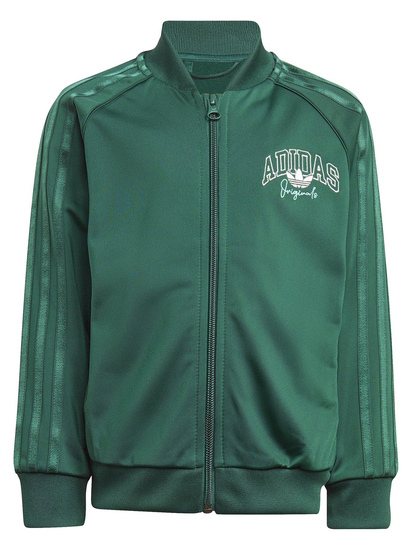 adidas Originals SST unisex track jacket in collegiate green