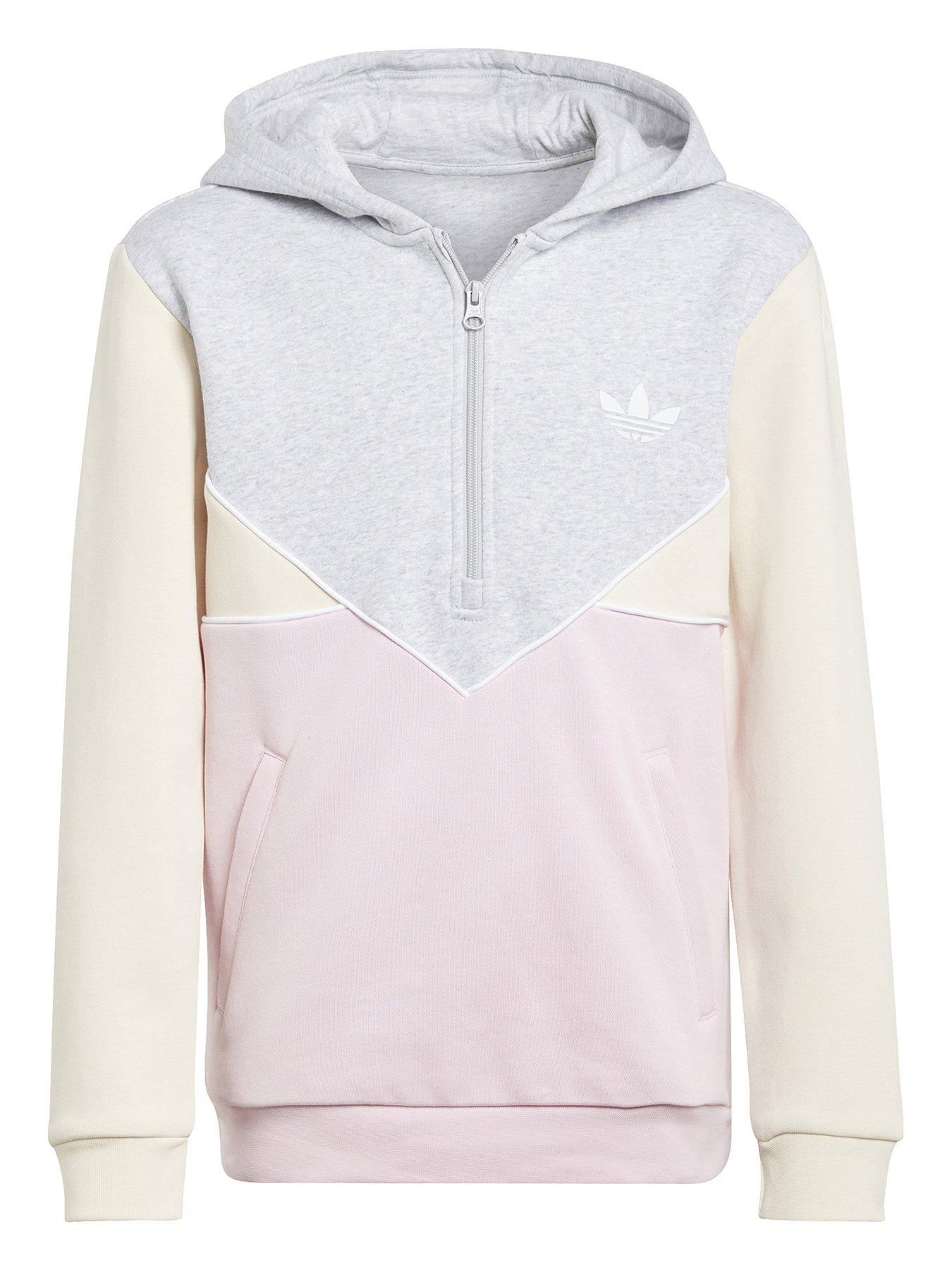 Adidas clear pink outlet hoodie