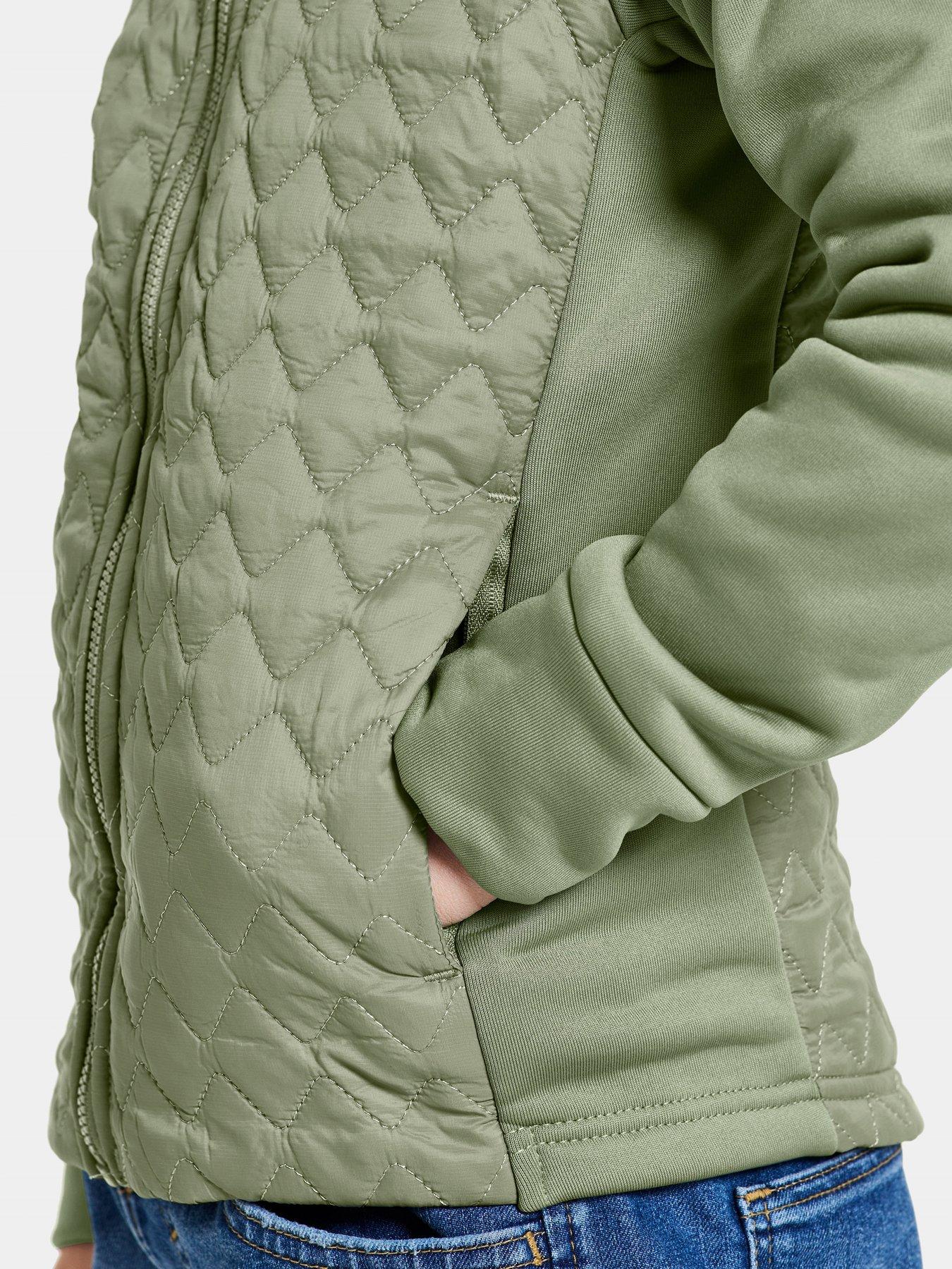 didriksons-kids-kapris-hybrid-jacket-greendetail