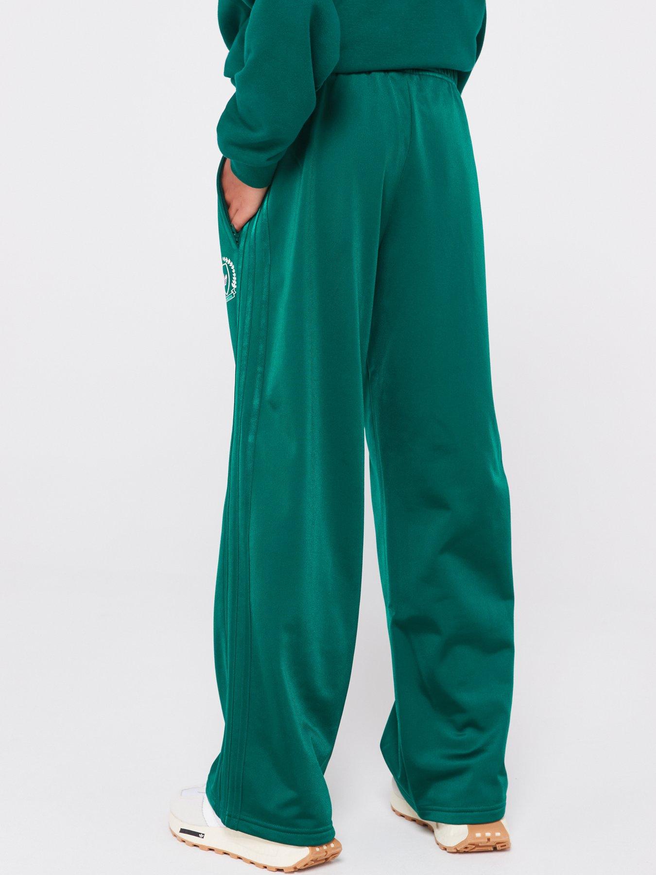 adidas-originals-adidas-originals-junior-unisex-trackpants-collegiate-greenstillFront