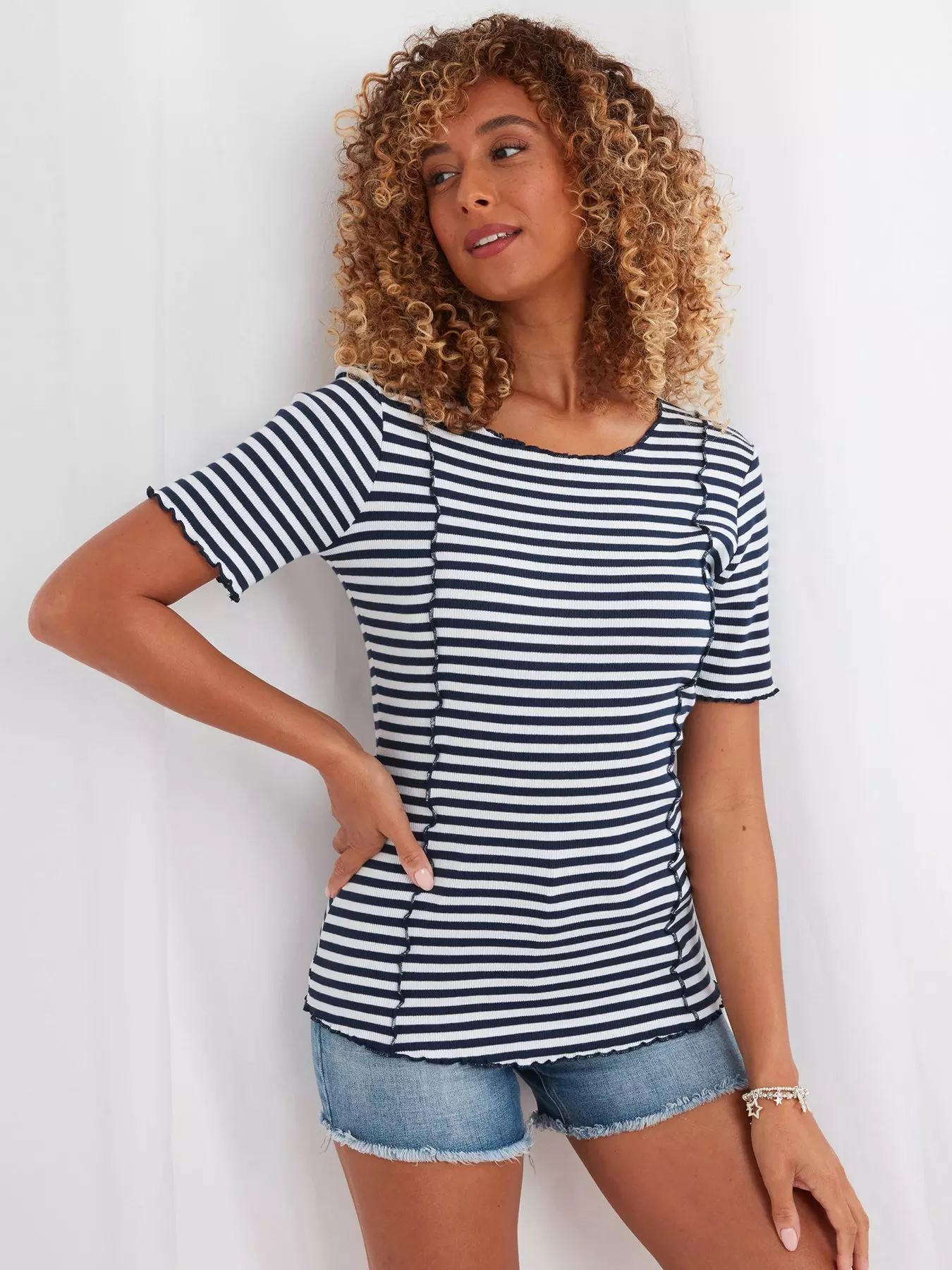 Casual Tops, White, Tops & t-shirts, Women