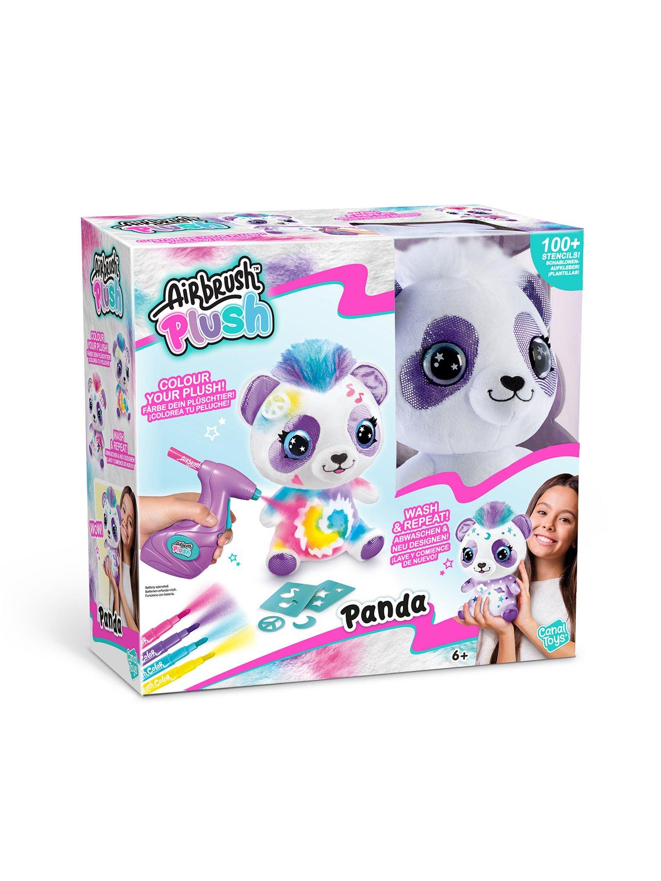 Image 2 of 8 of Airbrush Plush Airbrush Plush Panda