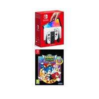 Nintendo Switch OLED OLED Console White with Sonic Origins Plus | Very ...