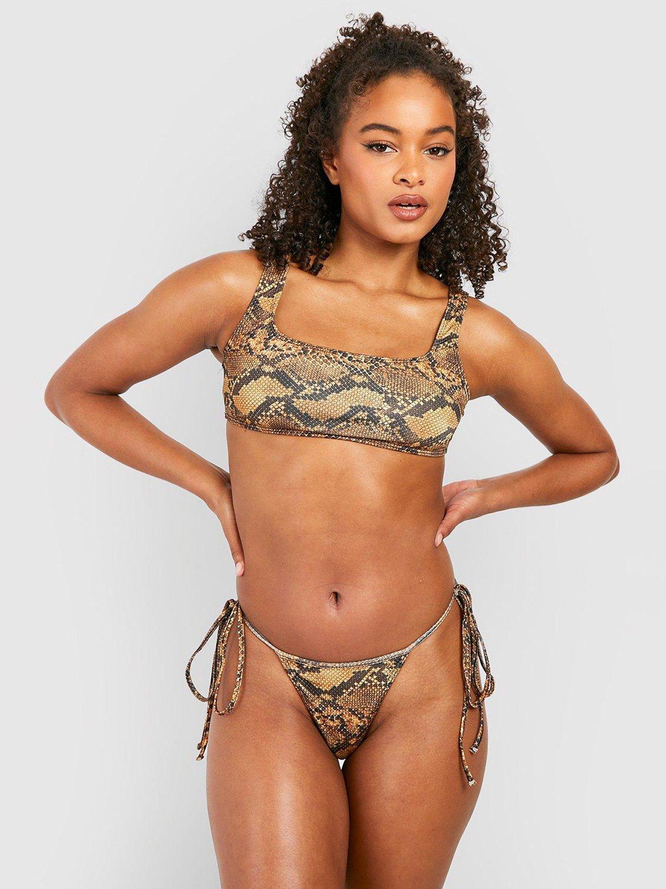 Mustard store bikini set