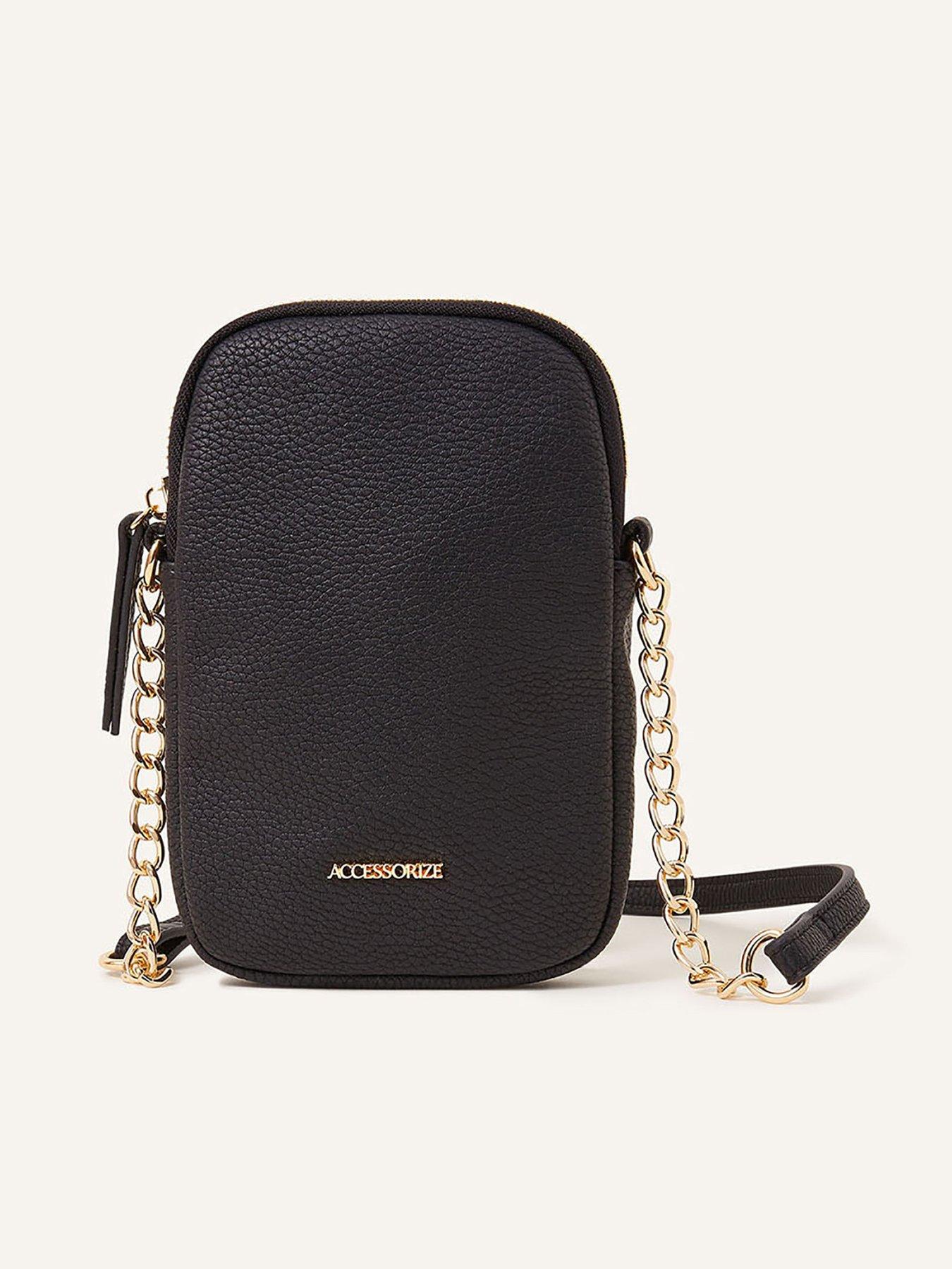 Image 1 of 4 of Accessorize Chain Strap Phone Purse