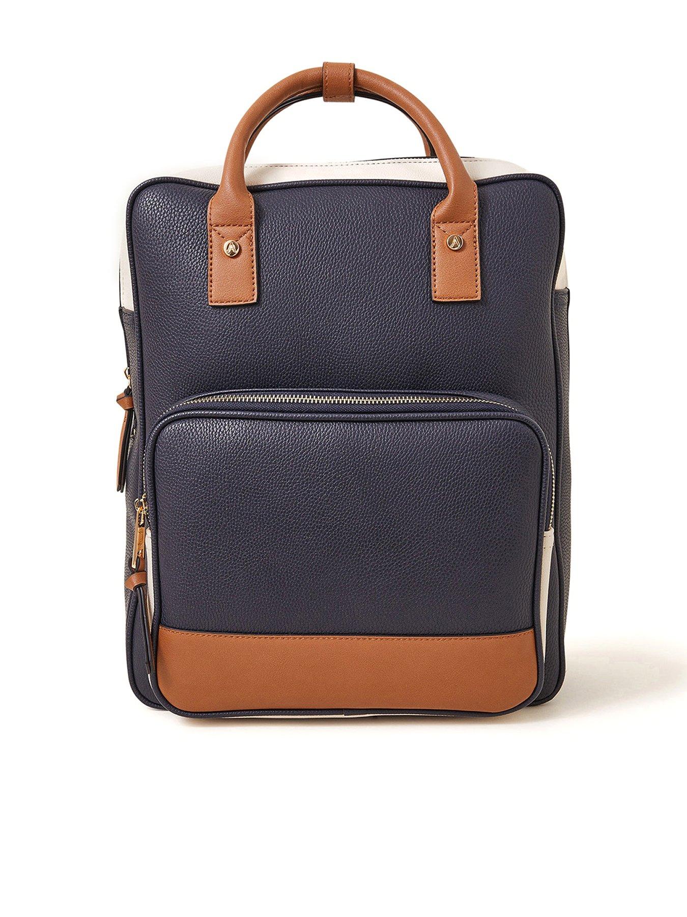 Image 1 of 5 of Accessorize Pocket Top Handle Backpack