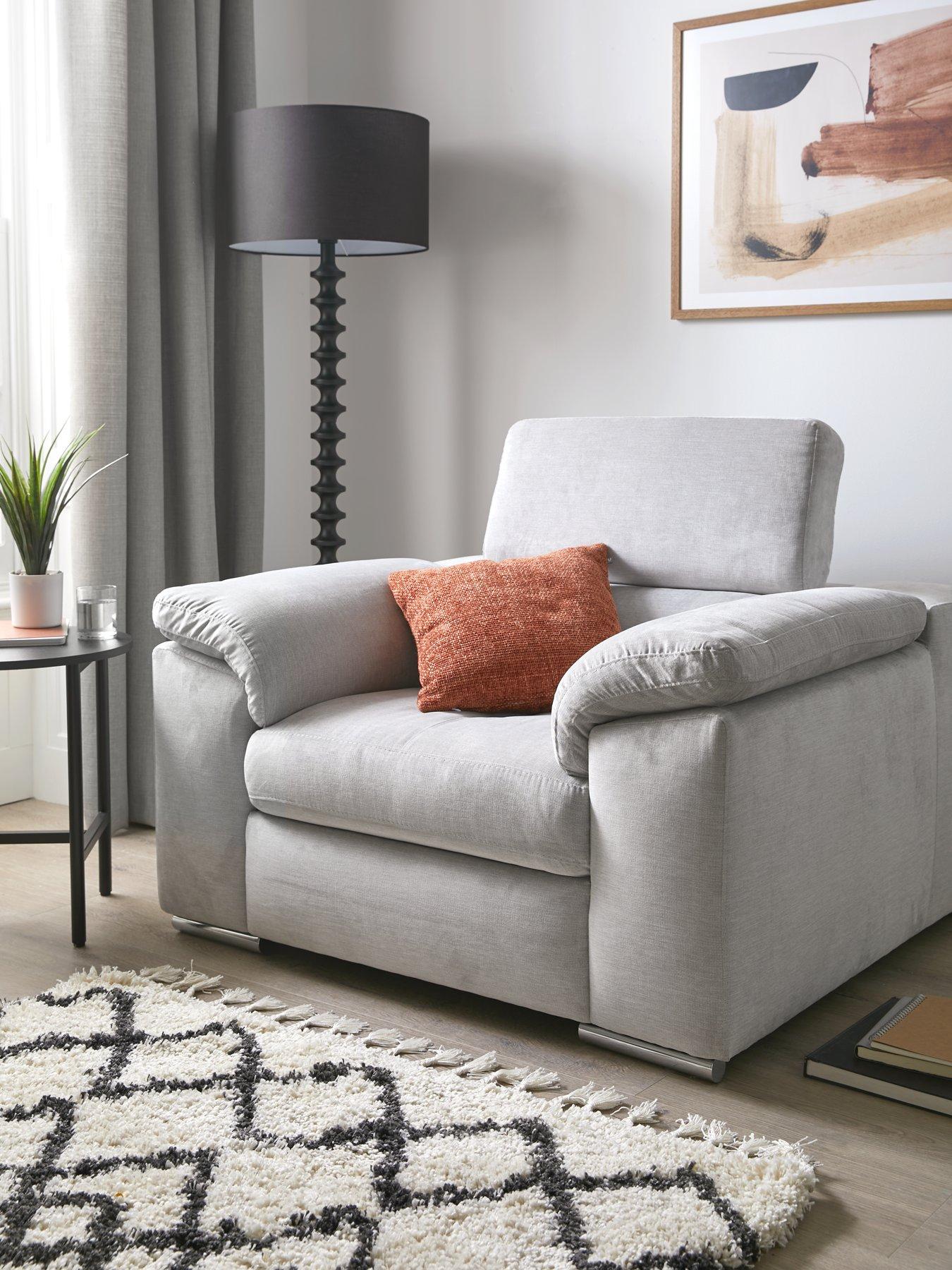 Image 1 of 6 of The Very Collection New Brady Fabric Armchair