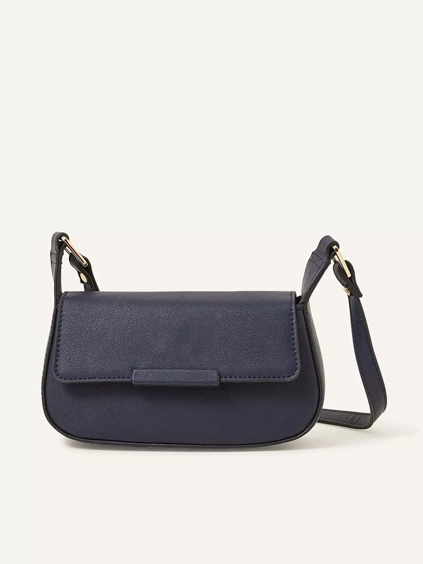 White Stuff Sebby Leather Sling Bag - Navy - Women