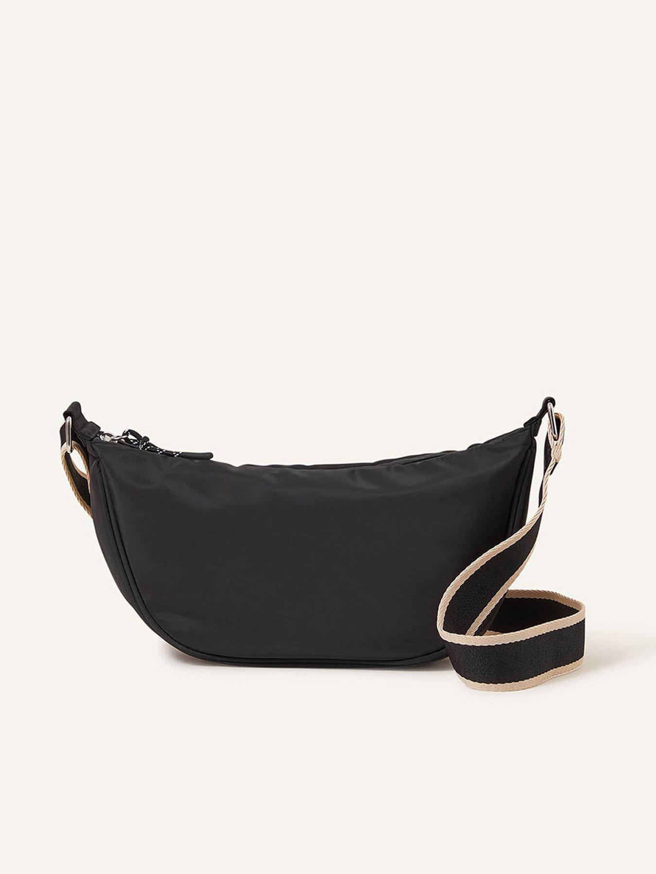 accessorize-nylonnbspsling-cross-body-bag-blackfront