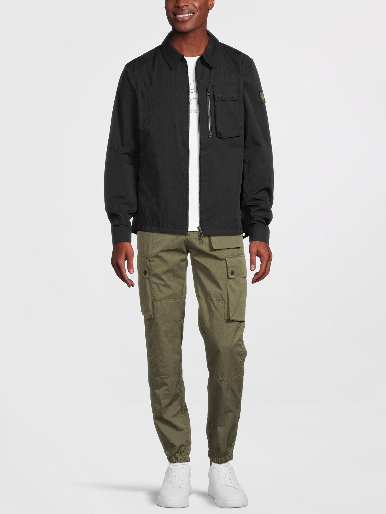 Loose Fit Cargo trousers, Dark Green