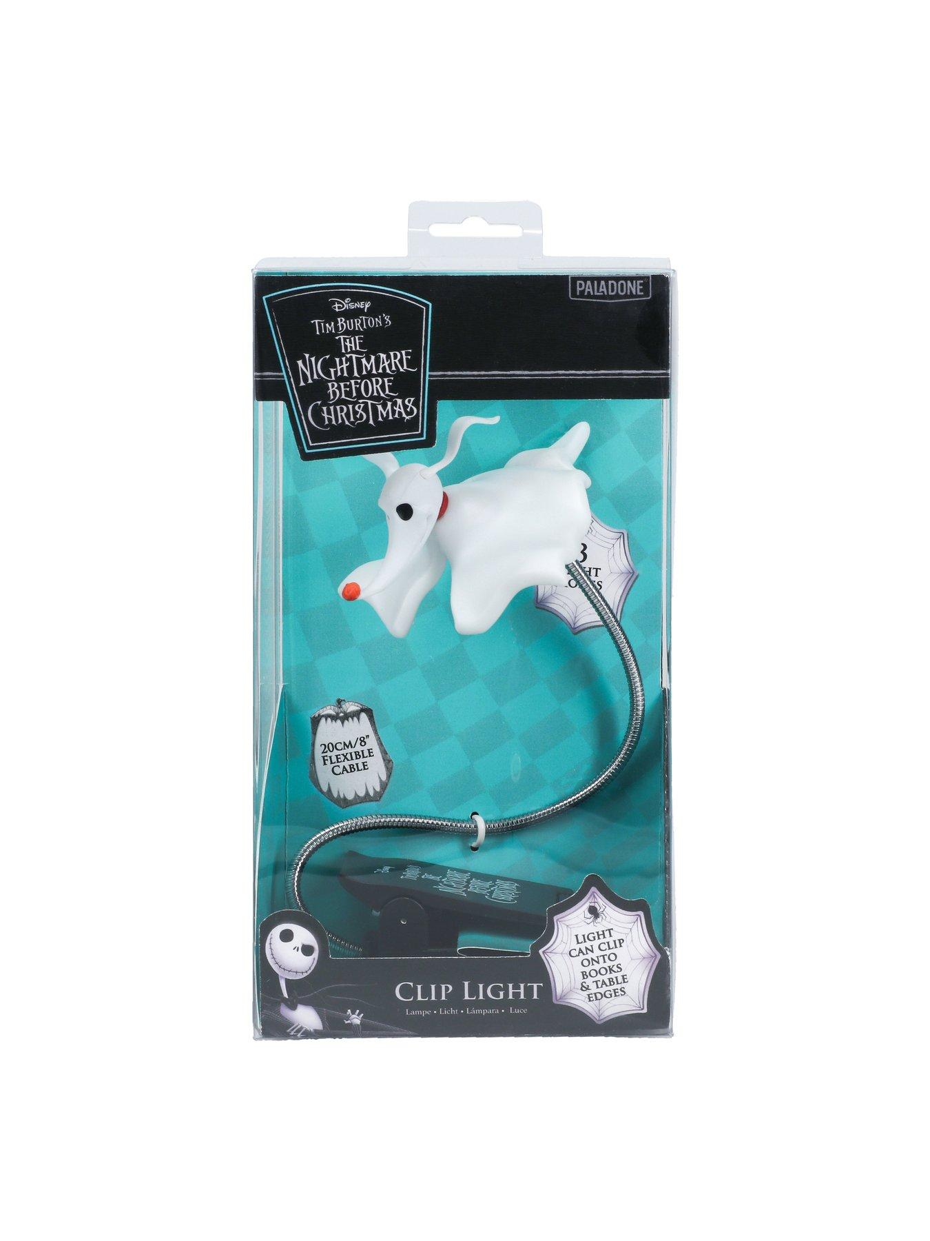 nightmare-before-christmas-zero-ghost-dog-clip-book-light-officially-licensed-nightmare-before-christmas-merchandise-portable-and-flexible-arm-with-3-light-modes-for-readingoutfit