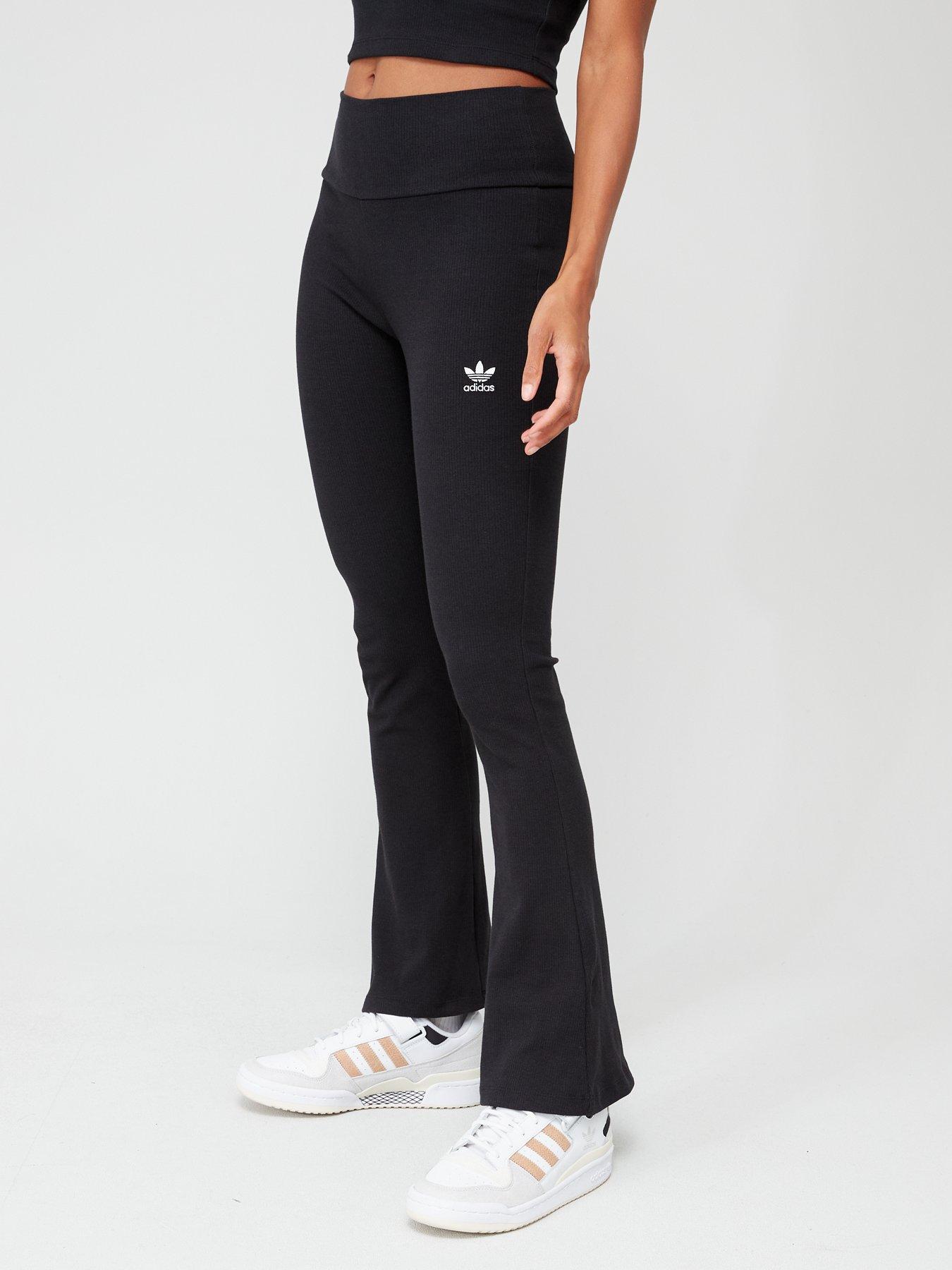 adidas-originals-womens-rib-flared-pant-blackoutfit