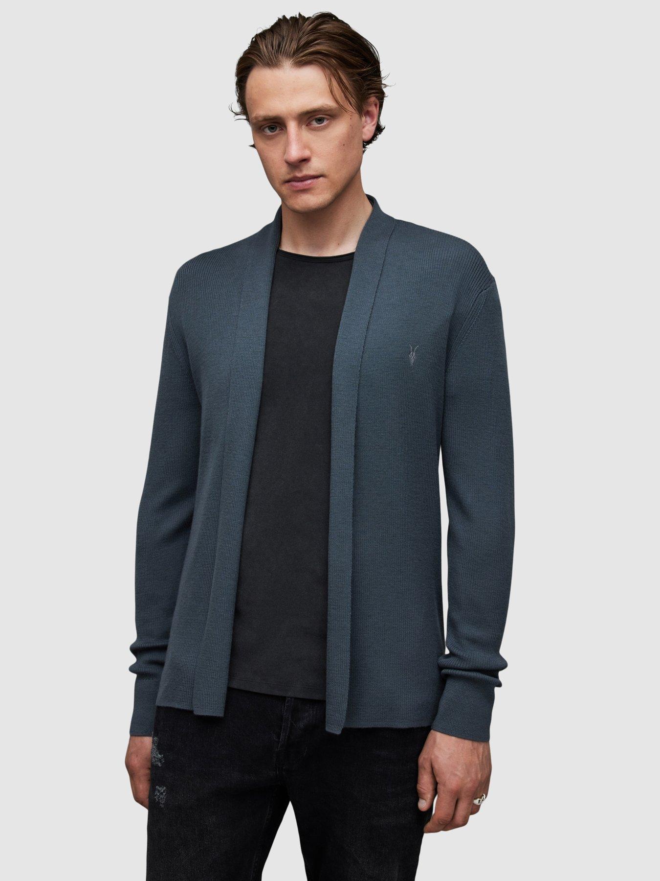 All saints mode 2025 merino open cardigan