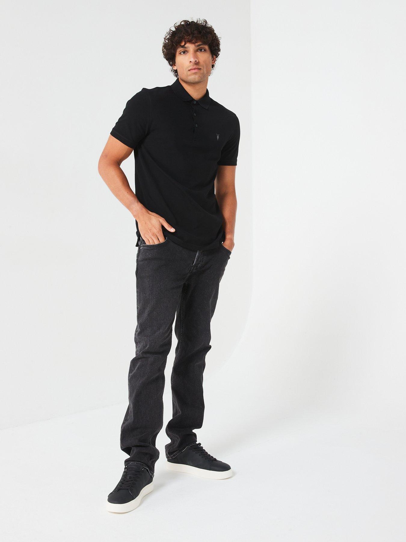 allsaints-reform-short-sleeve-pique-polo-shirt-blackback