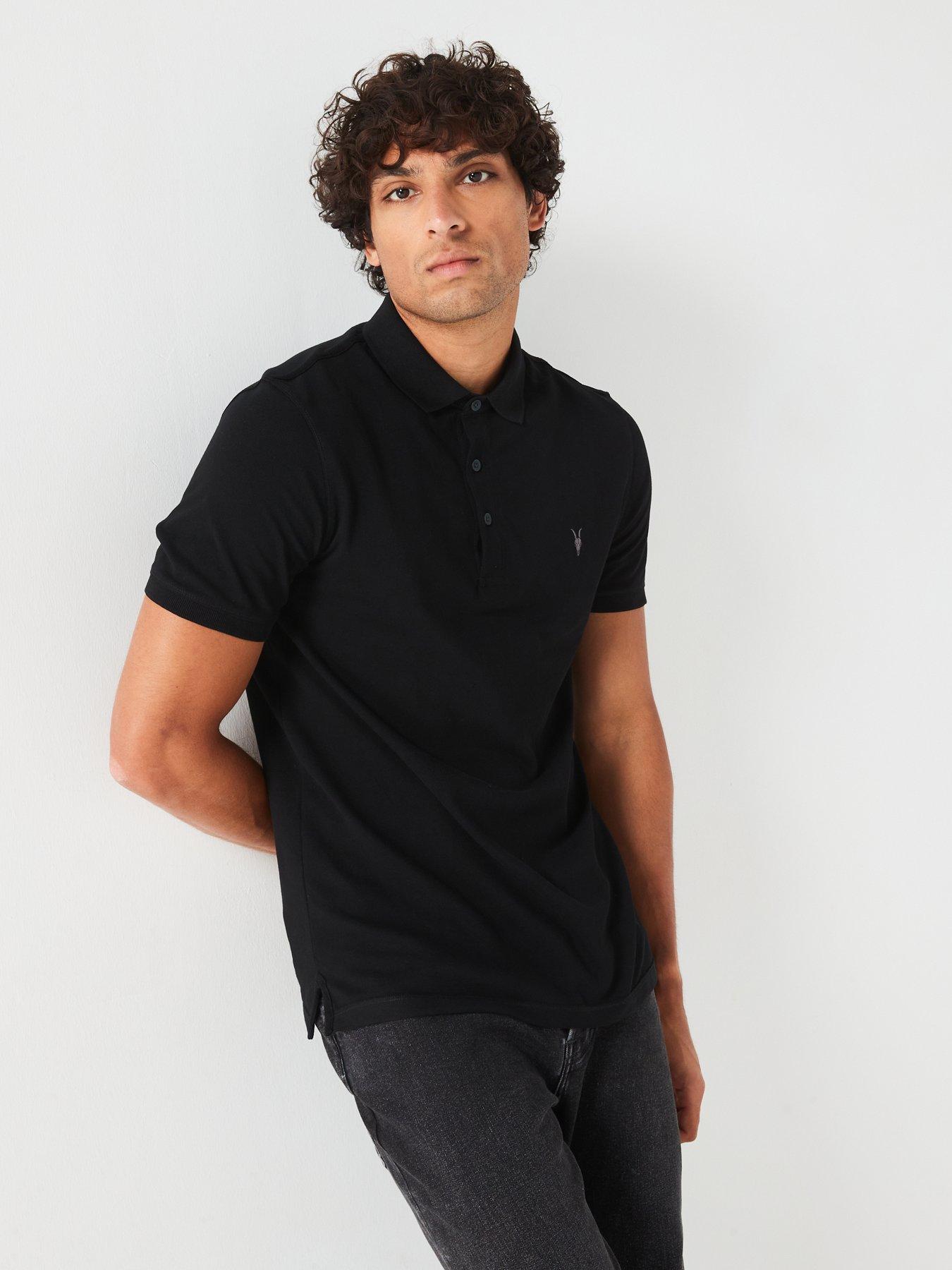 allsaints-reform-short-sleeve-pique-polo-shirt-blackdetail