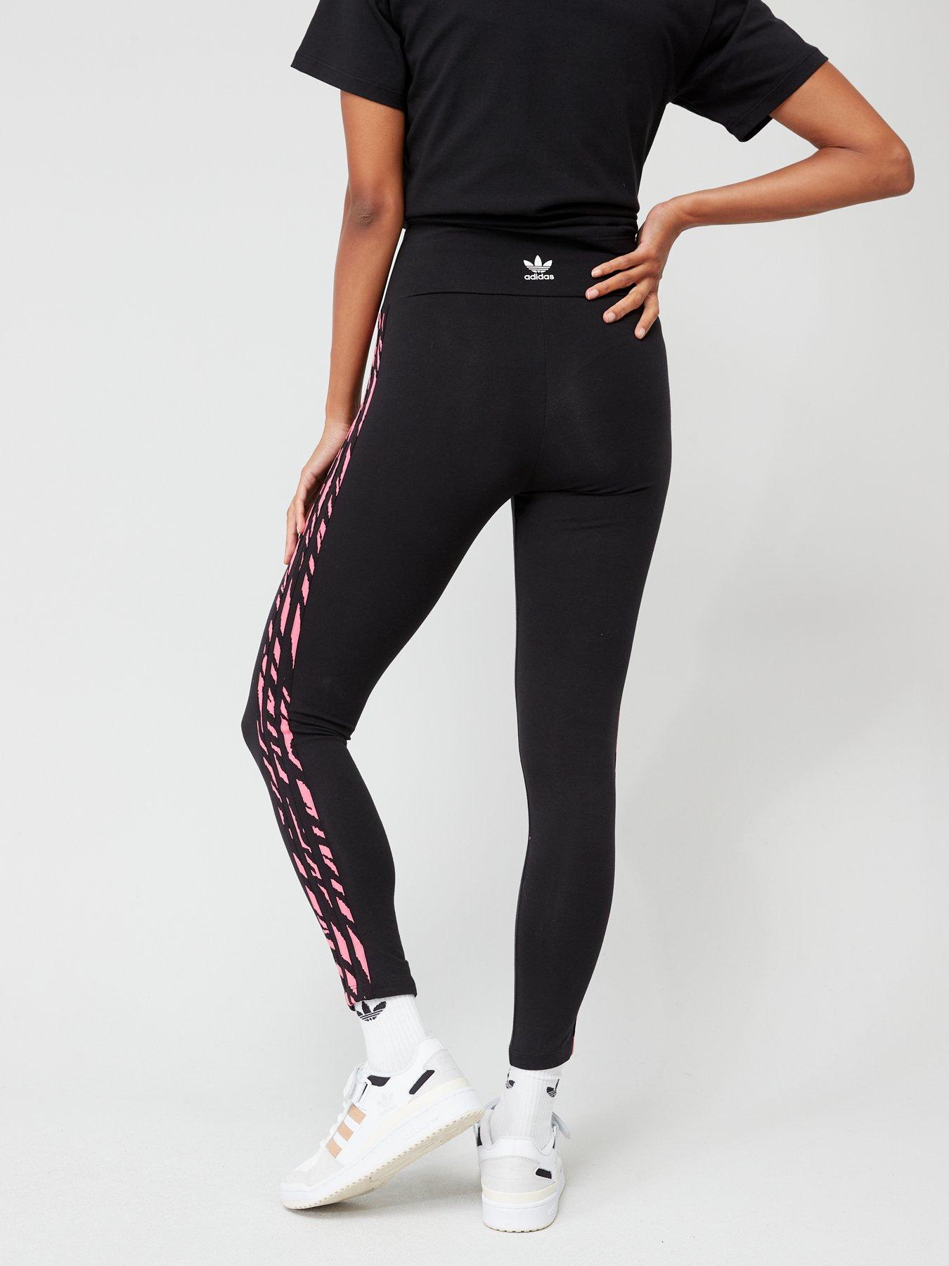 Adidas Originals Adidas Women's Originals Adicolor Large Logo Leggings In  Black