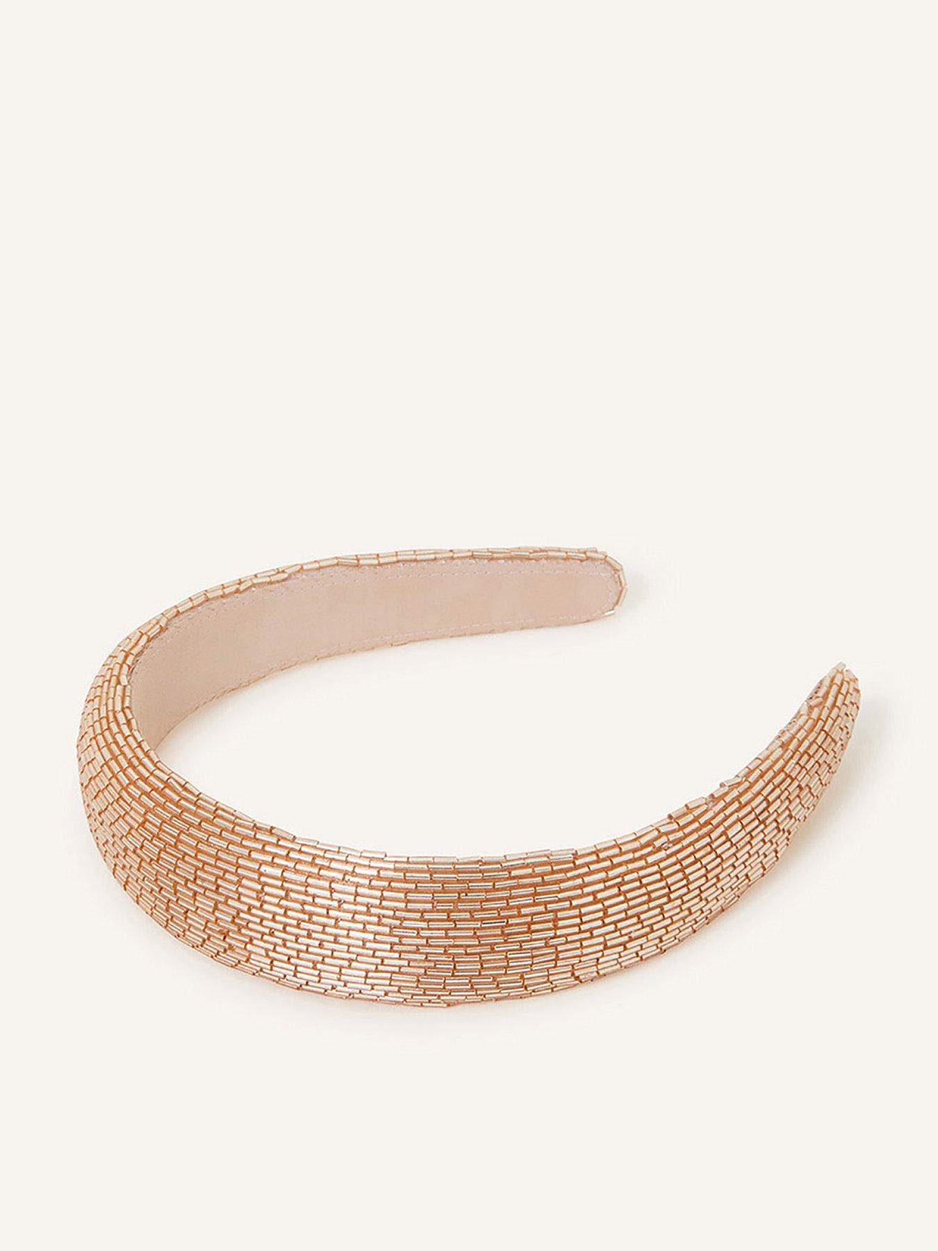 accessorize-gold-beaded-headband