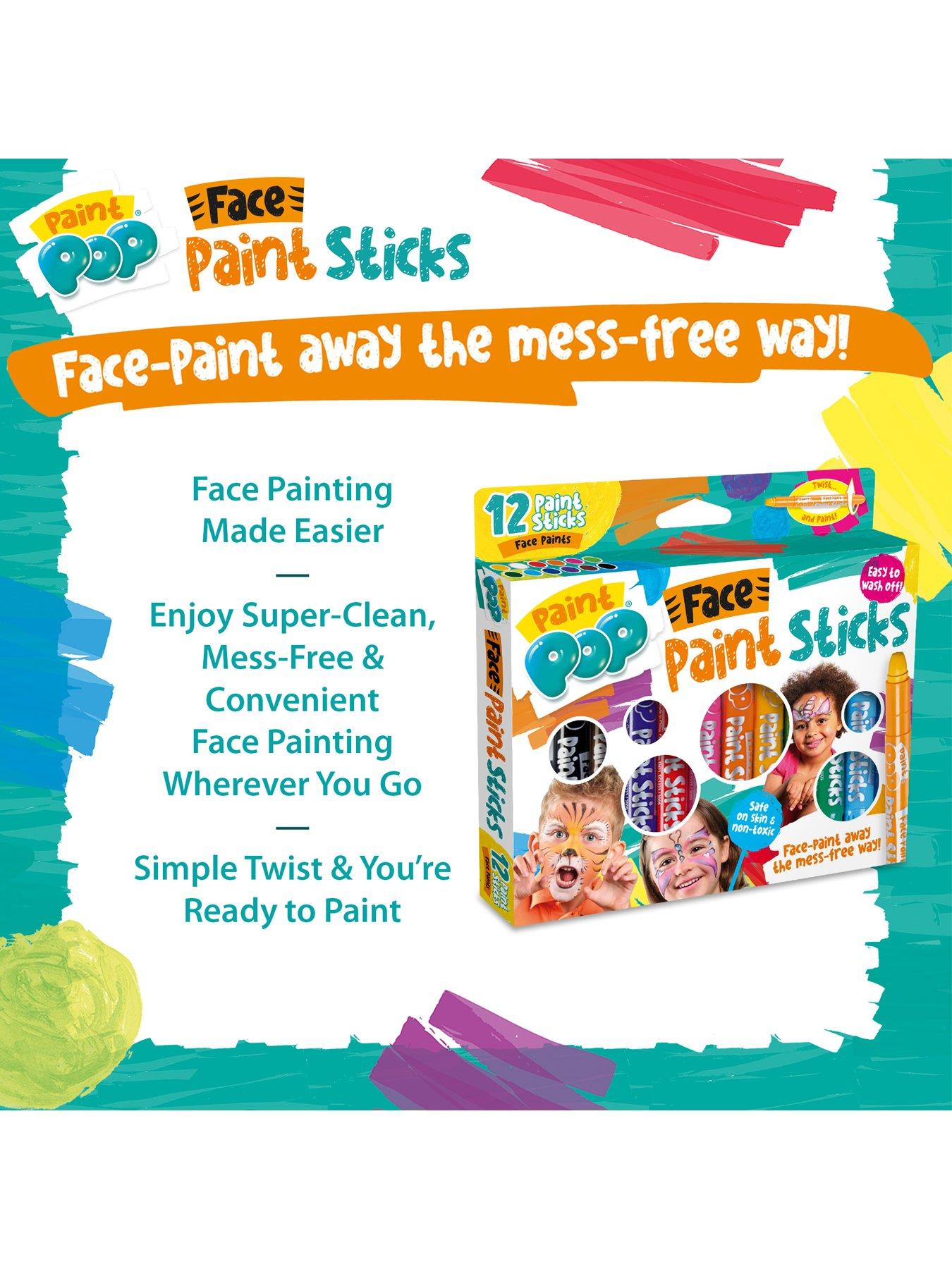 Image 2 of 6 of Paint Pop Paint Pop Face Paints 12 pack