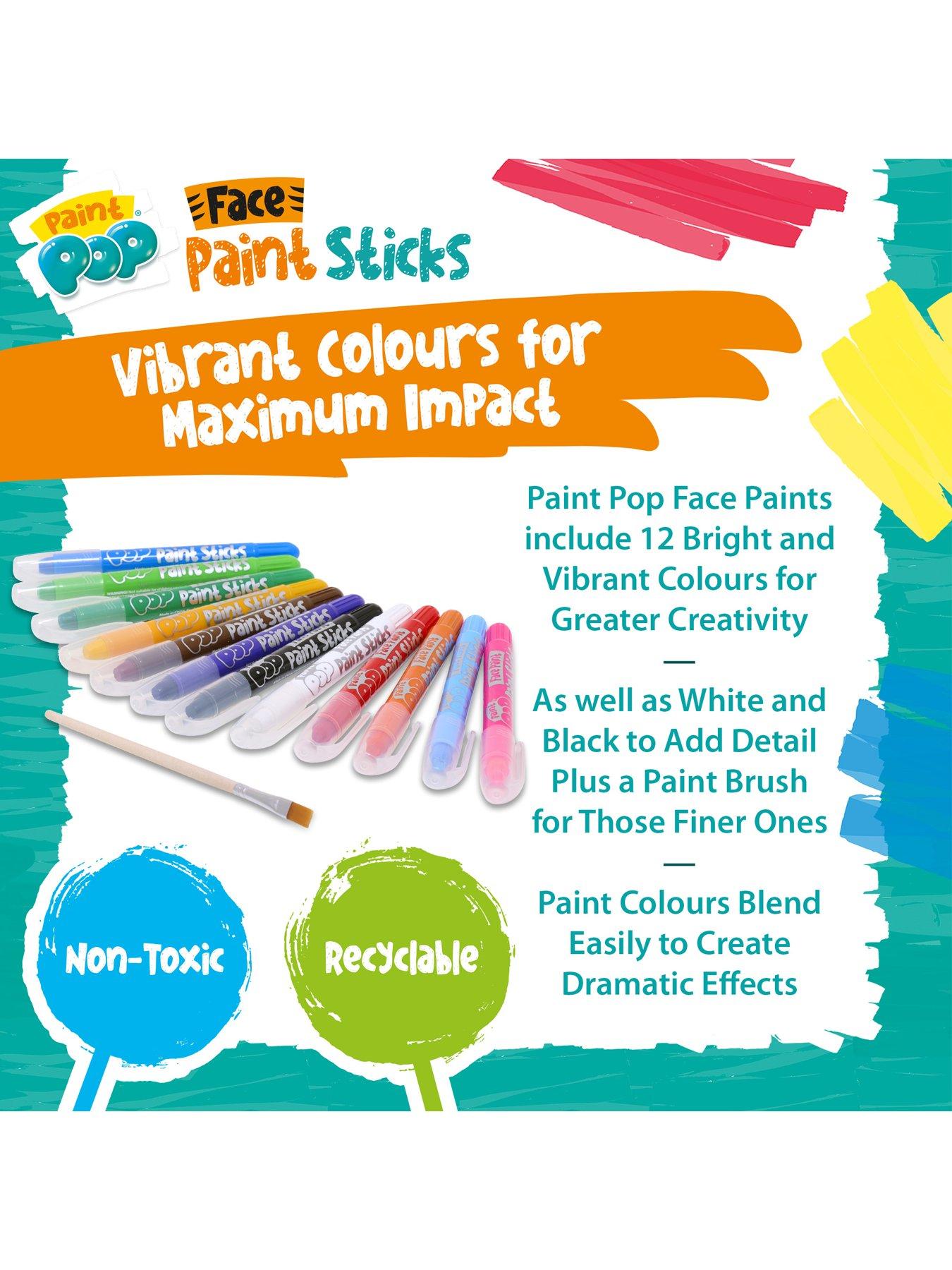 Image 5 of 6 of Paint Pop Paint Pop Face Paints 12 pack