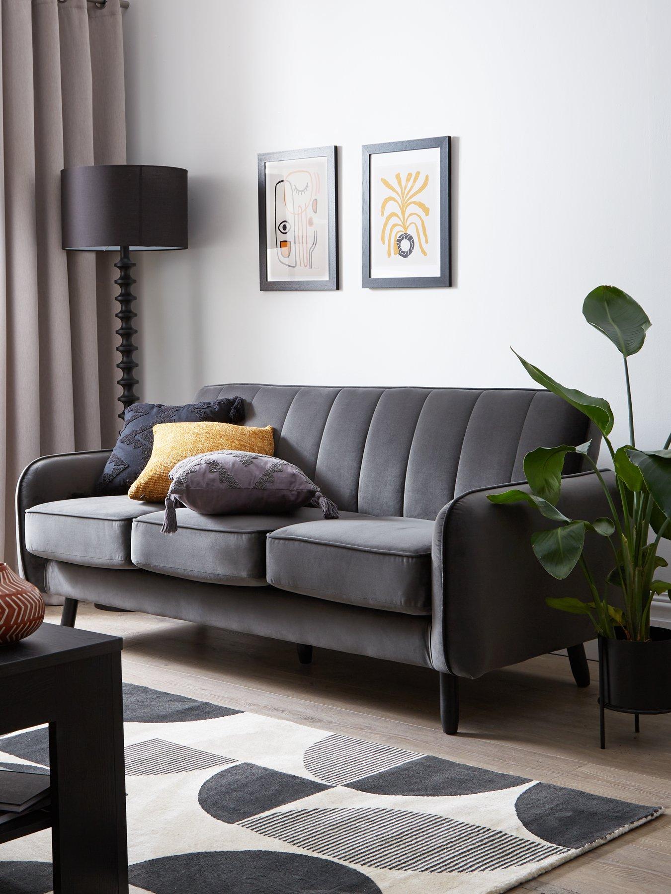 The Very Collection Jennifer Fabric Compact 3 Seater Sofa - FSC® Certified