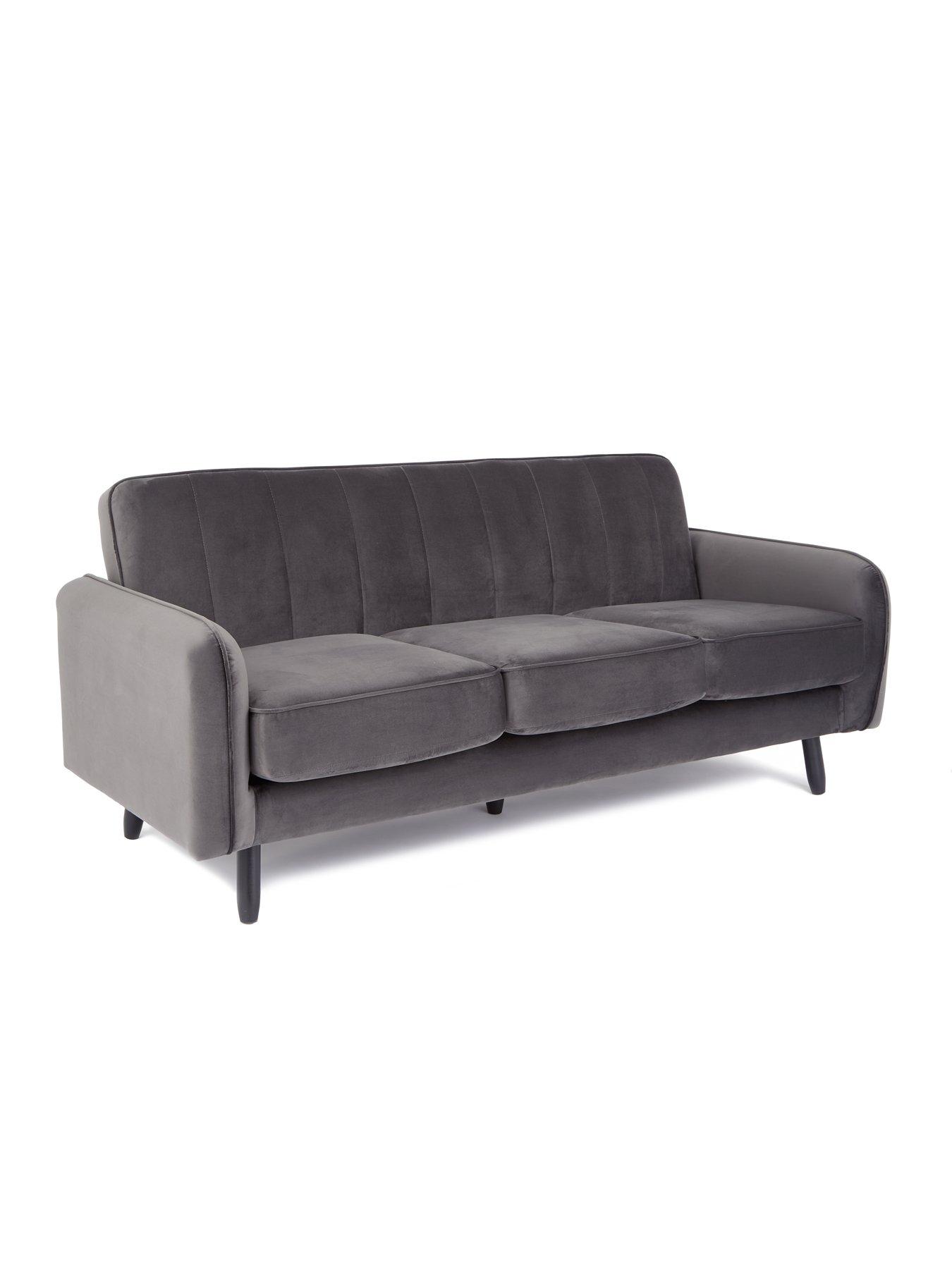 Image 3 of 7 of Very Home Jennifer Fabric Compact&nbsp;3 Seater Sofa&nbsp;- FSC&reg; Certified