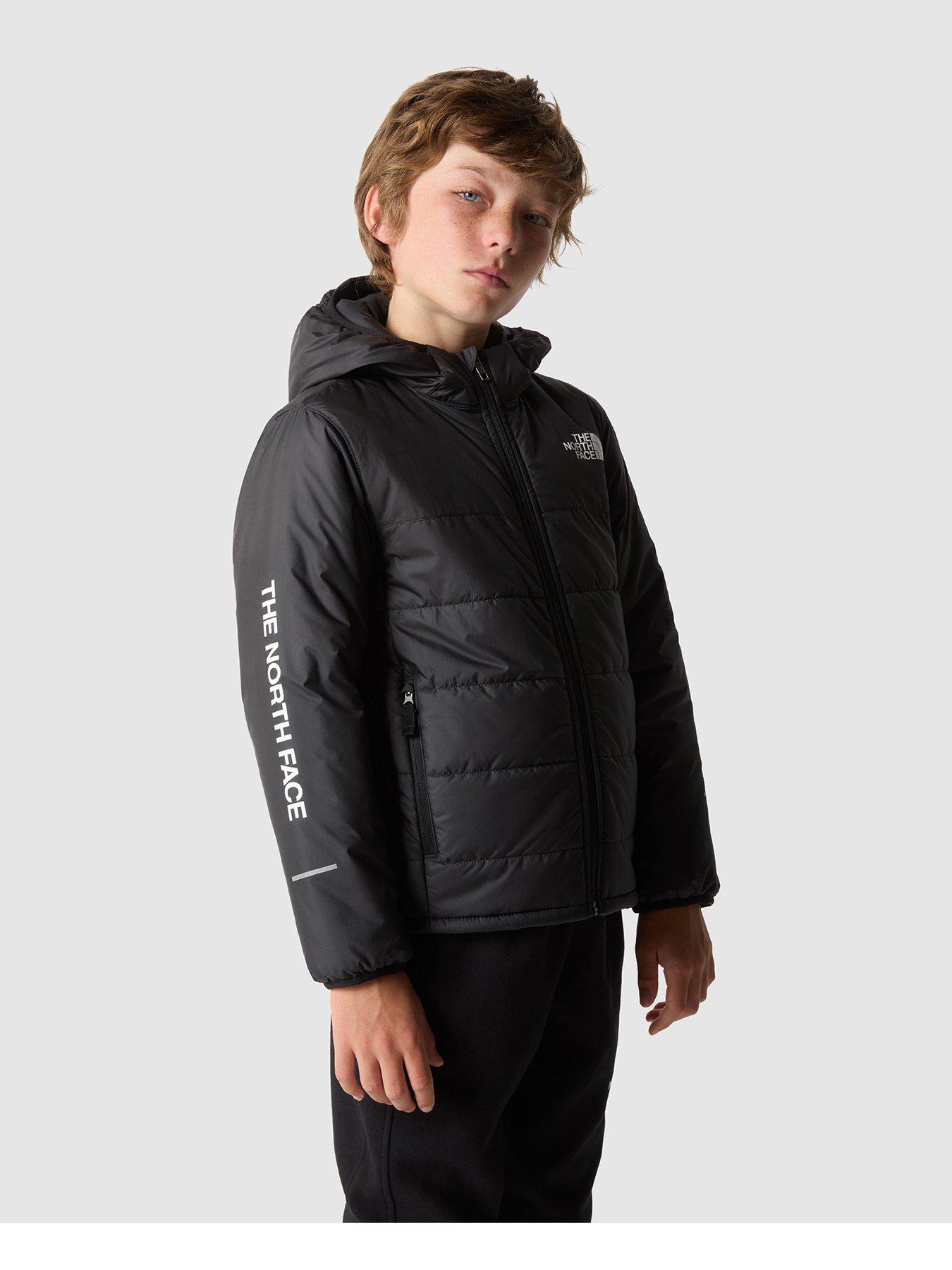 North face shark store down padded jacket