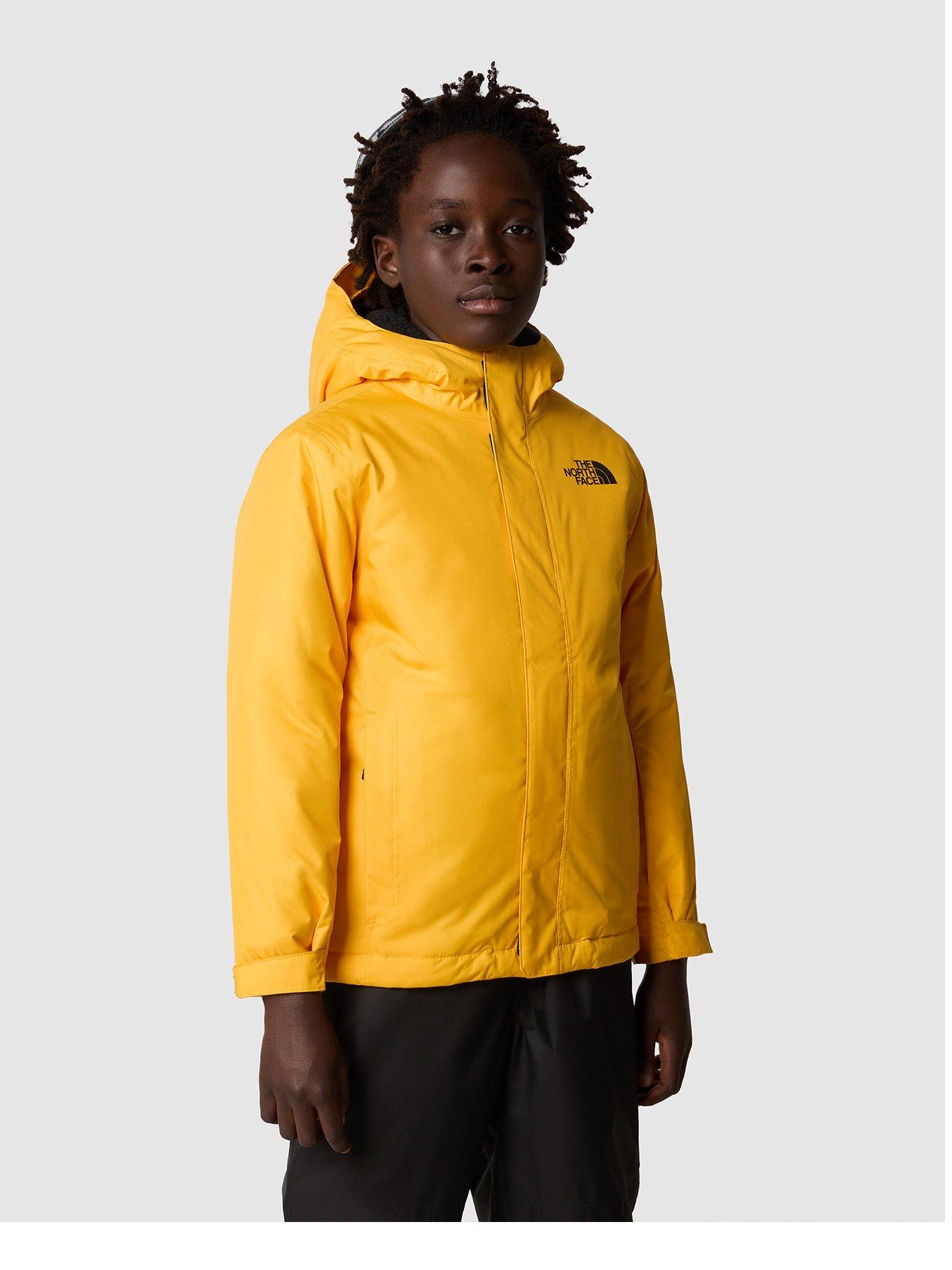 North face shop yellow parka