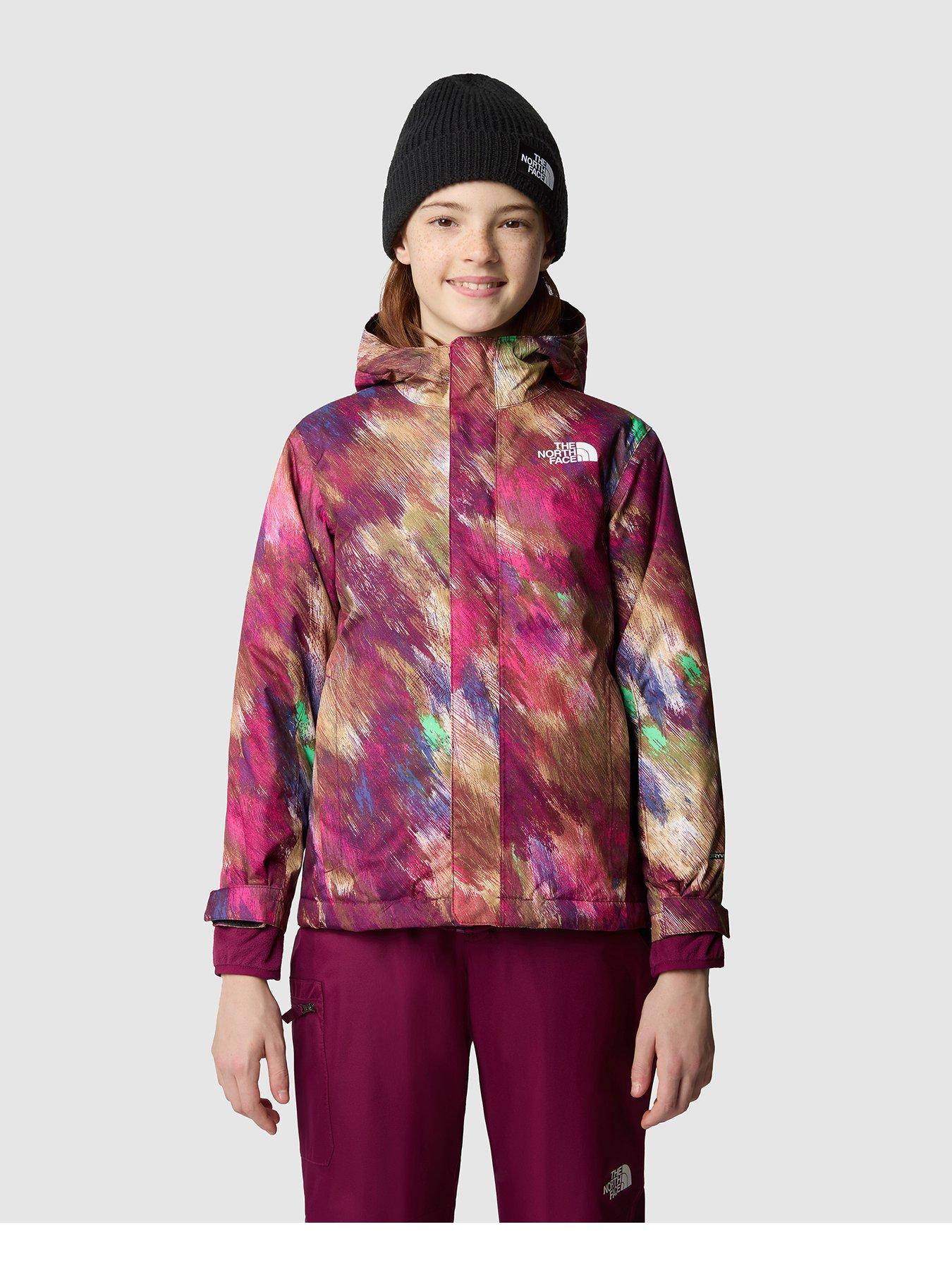 the-north-face-unisex-snowquest-jacket-dark-redfront