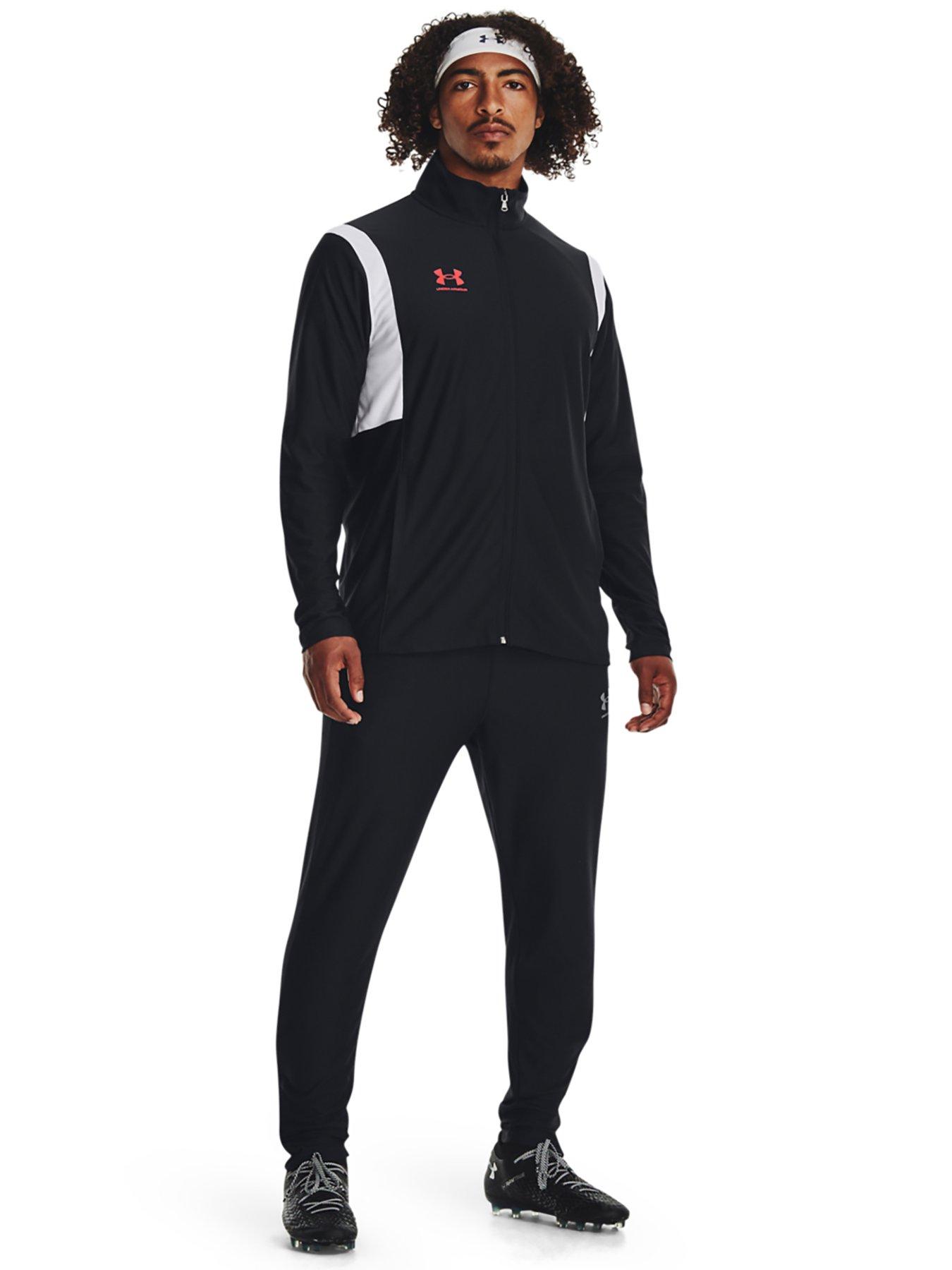 UNDER ARMOUR Women's Tricot Tracksuit - Black/White