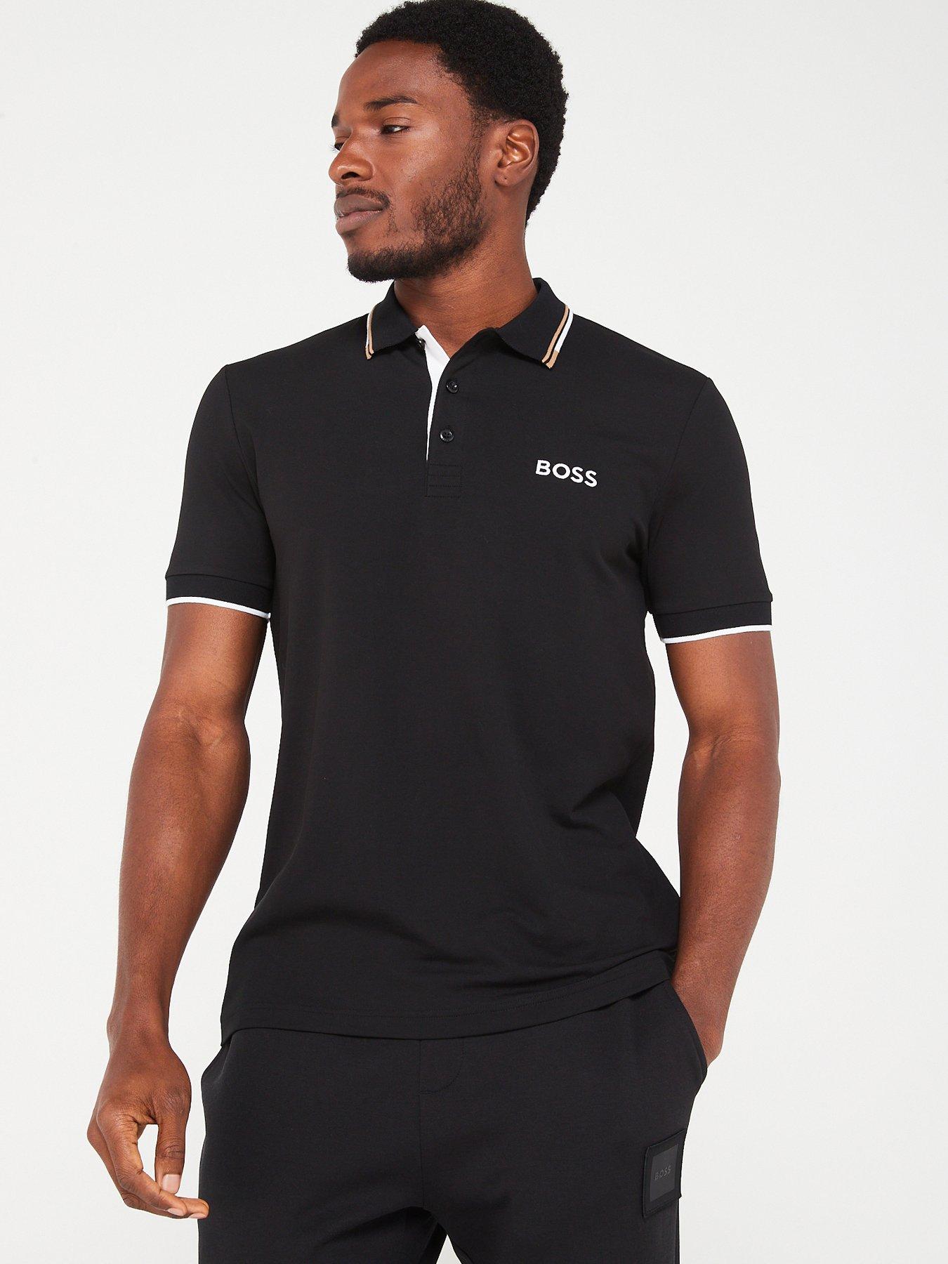 BOSS Paddy Pro Regular Fit Polo Shirt - Black