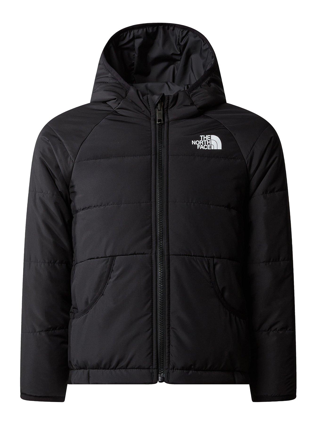 Black The North Face Girls' Perrito Reversible Jacket Junior