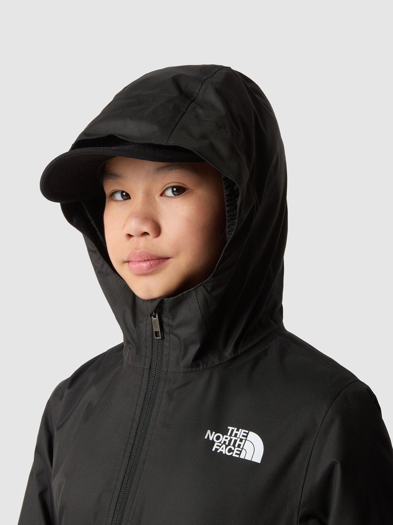 Girls black waterproof jacket online