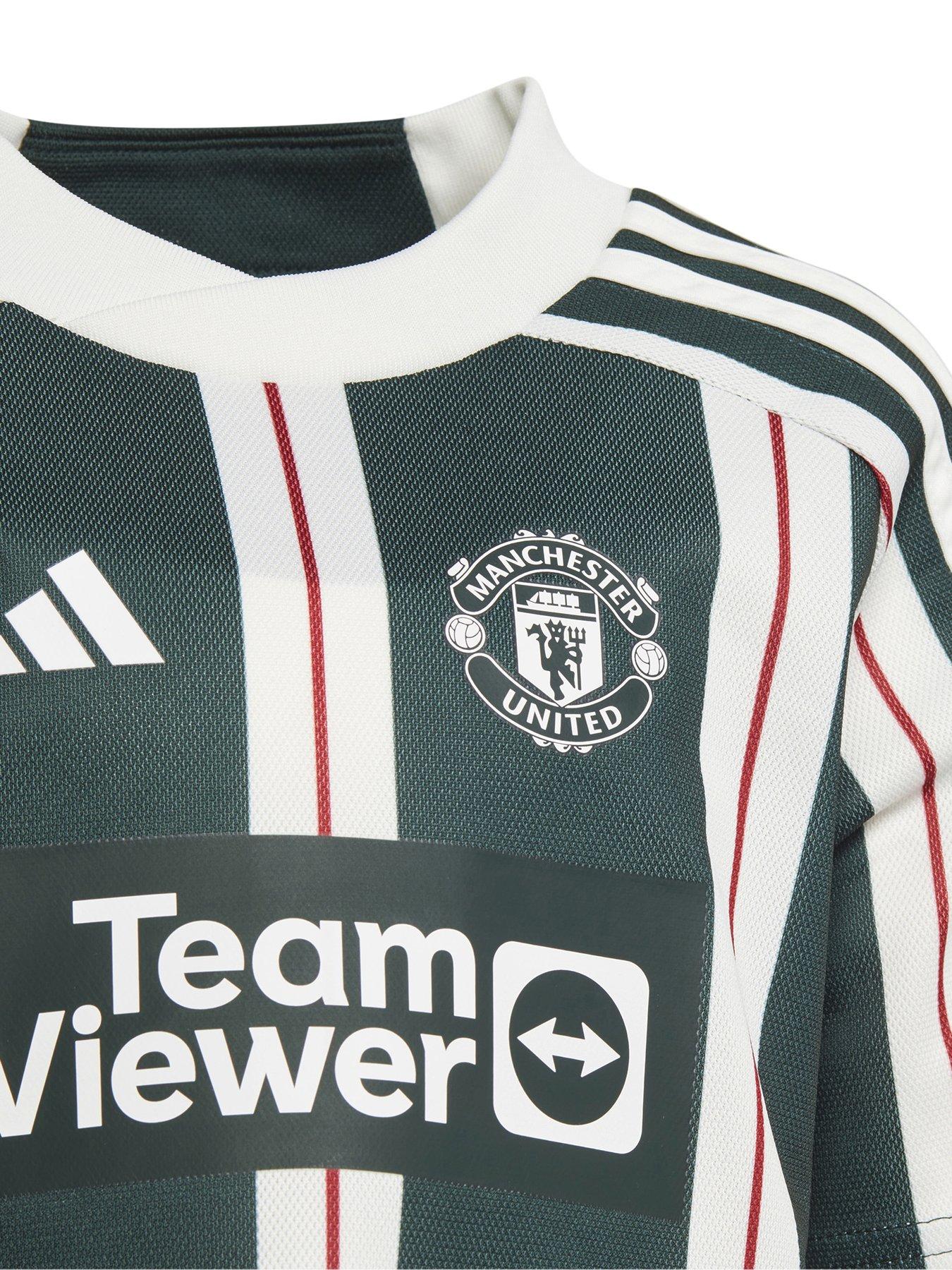 :adidas Man Utd 23/24 Away Jersey - Green