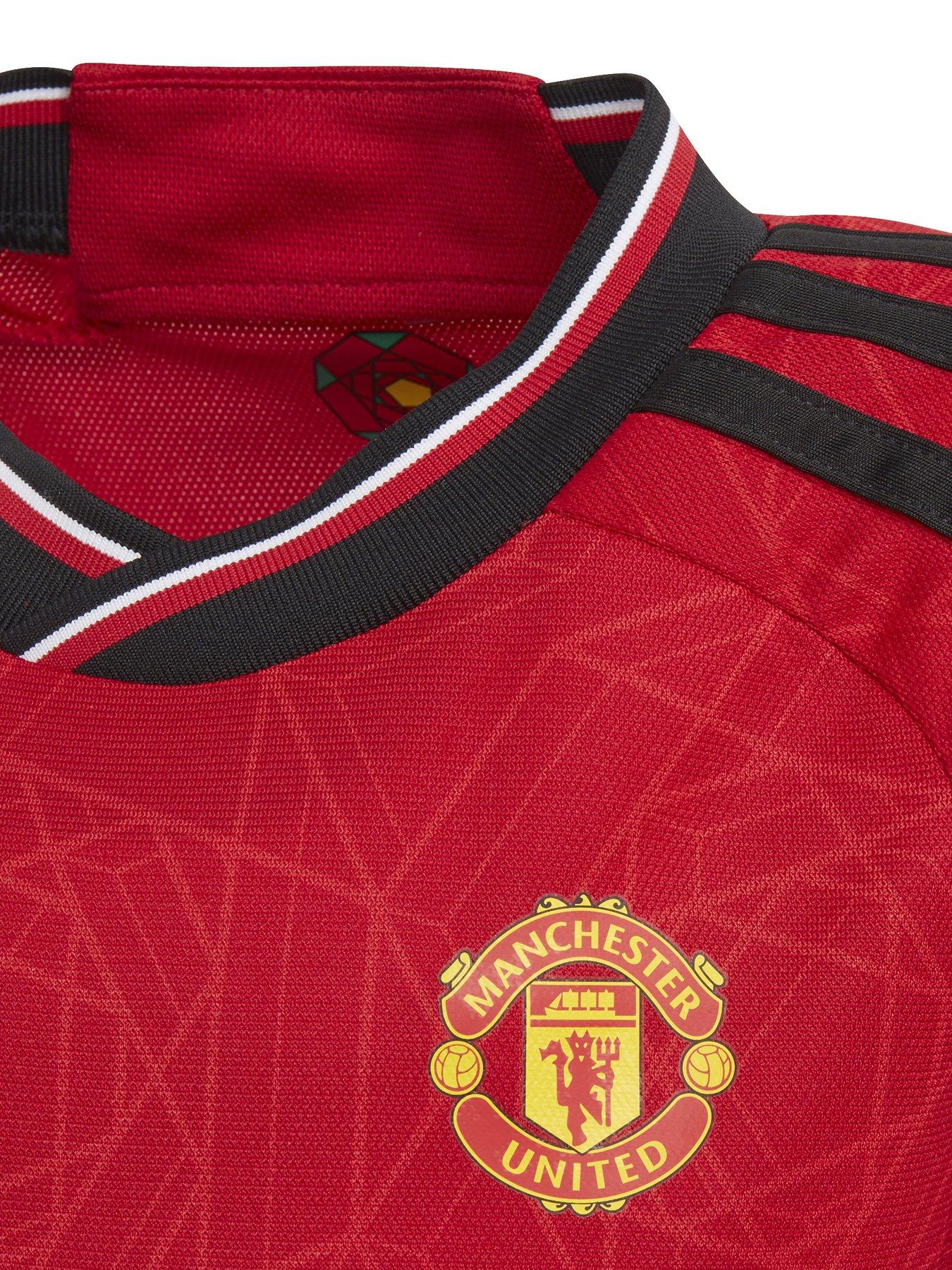 man utd home mini kit