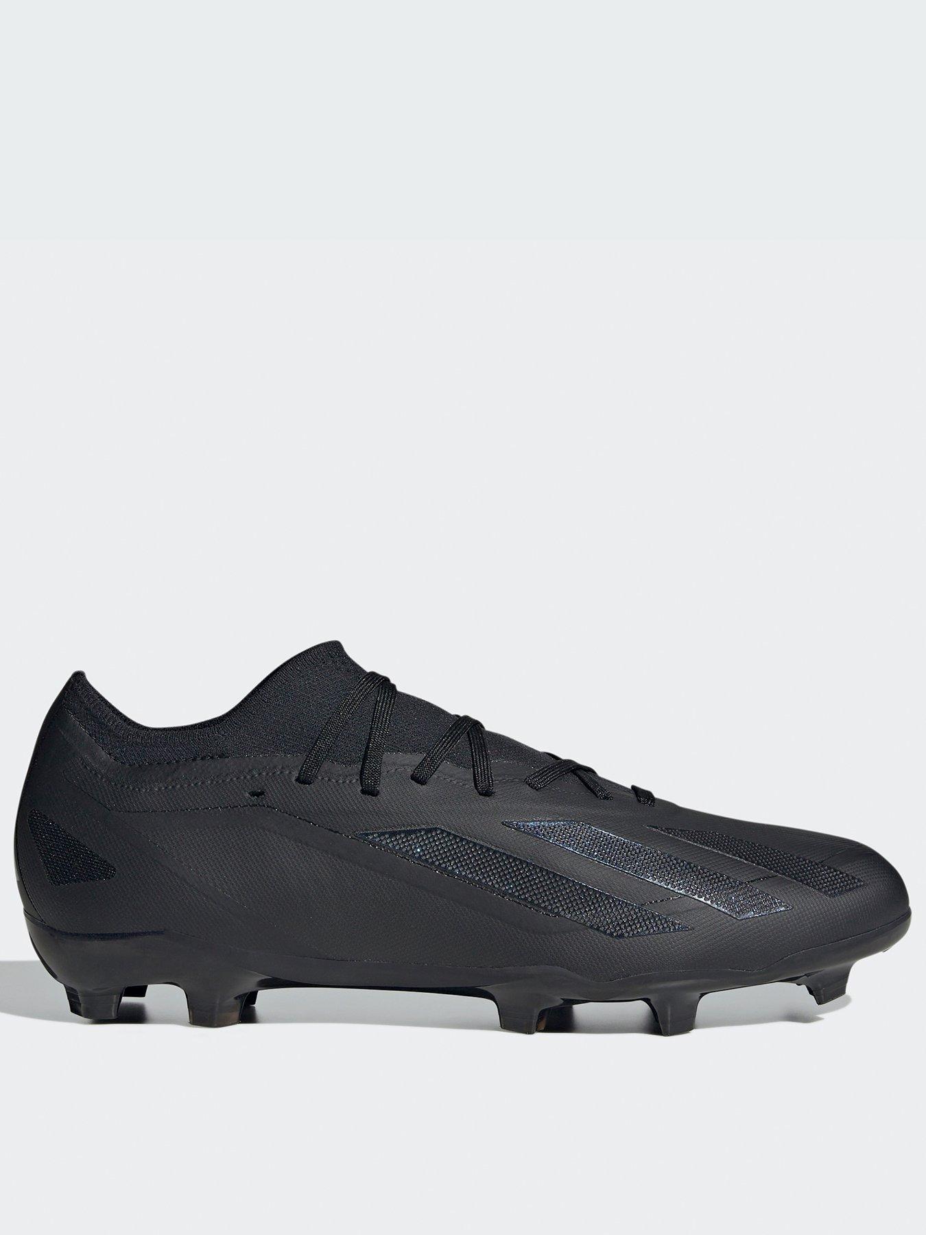 Mens black football boots on sale