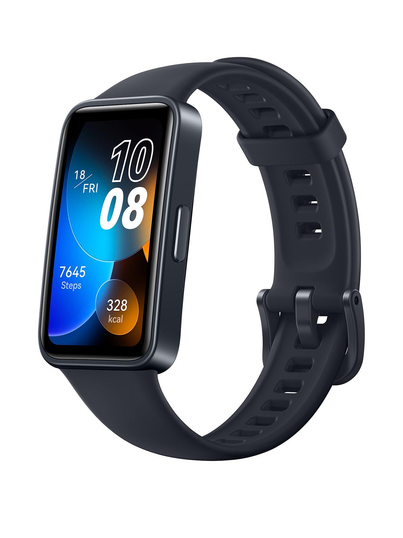 Honor Band 5 (MeteoriteBlack)- Waterproof Full Color AMOLED Touchscreen,  SpO2 (Blood Oxygen), Music Control, Watch Faces Store, up to 14 Day Battery  Life : : Electronics