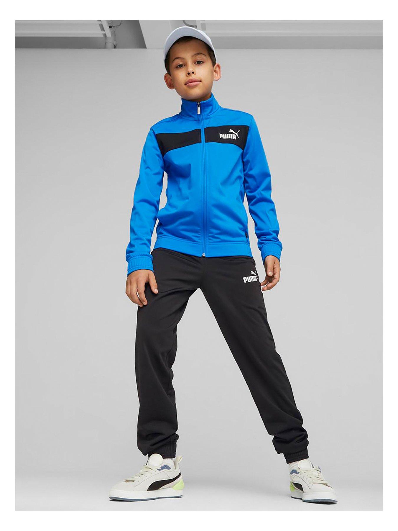 puma-boys-poly-tracksuit-bluefront