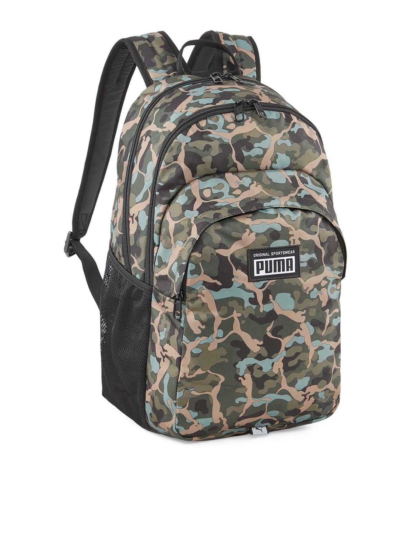 Puma camo shop bag