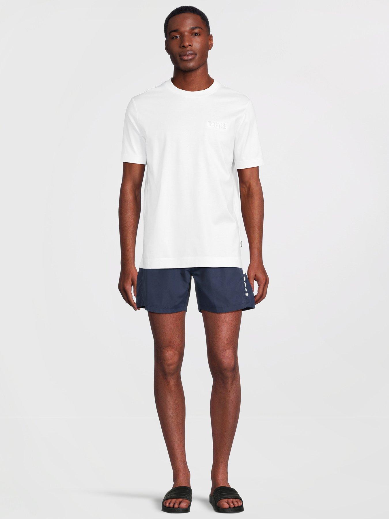 Image 3 of 5 of BOSS Dolphin Swim Shorts - Navy